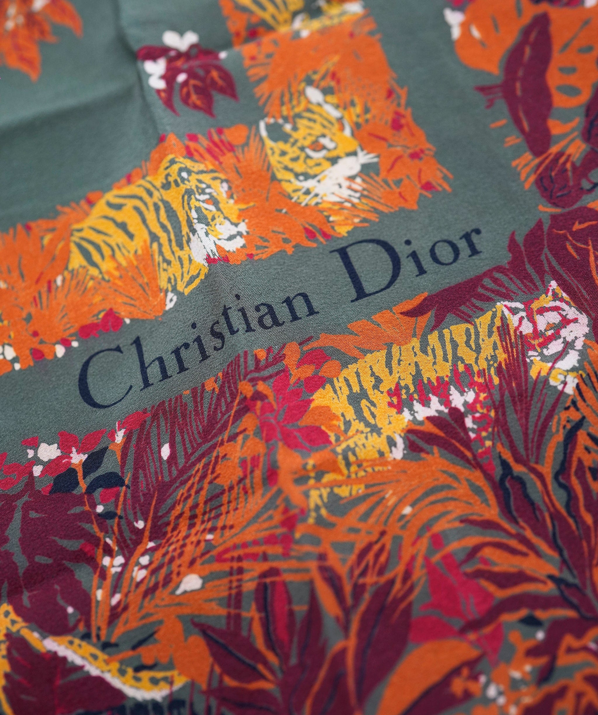 Christian Dior Dior patterned silk scarf - AJC0088