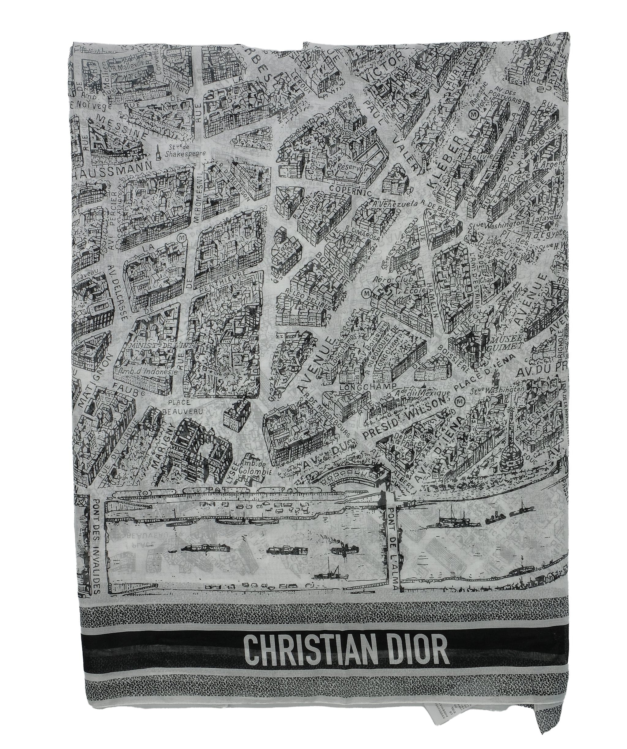 Christian Dior Dior Sarong Blak and white RJC2875