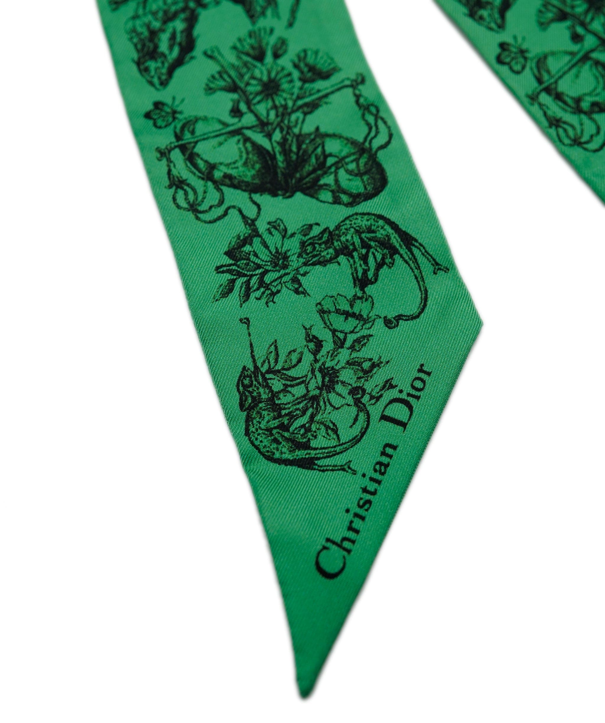 Christian Dior Dior Scarf/Twilly Green ASL9033