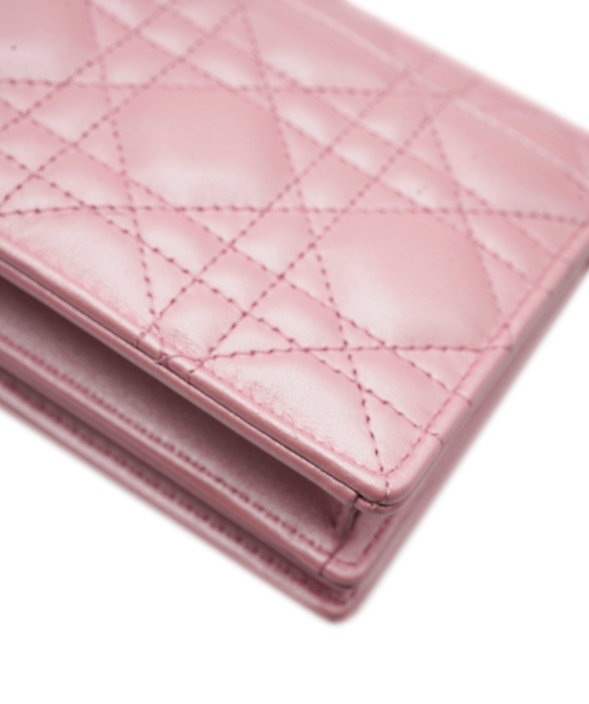 Christian Dior Christian Dior Antique Pink Cannage Lambskin Miss Dior Mini ABC0307