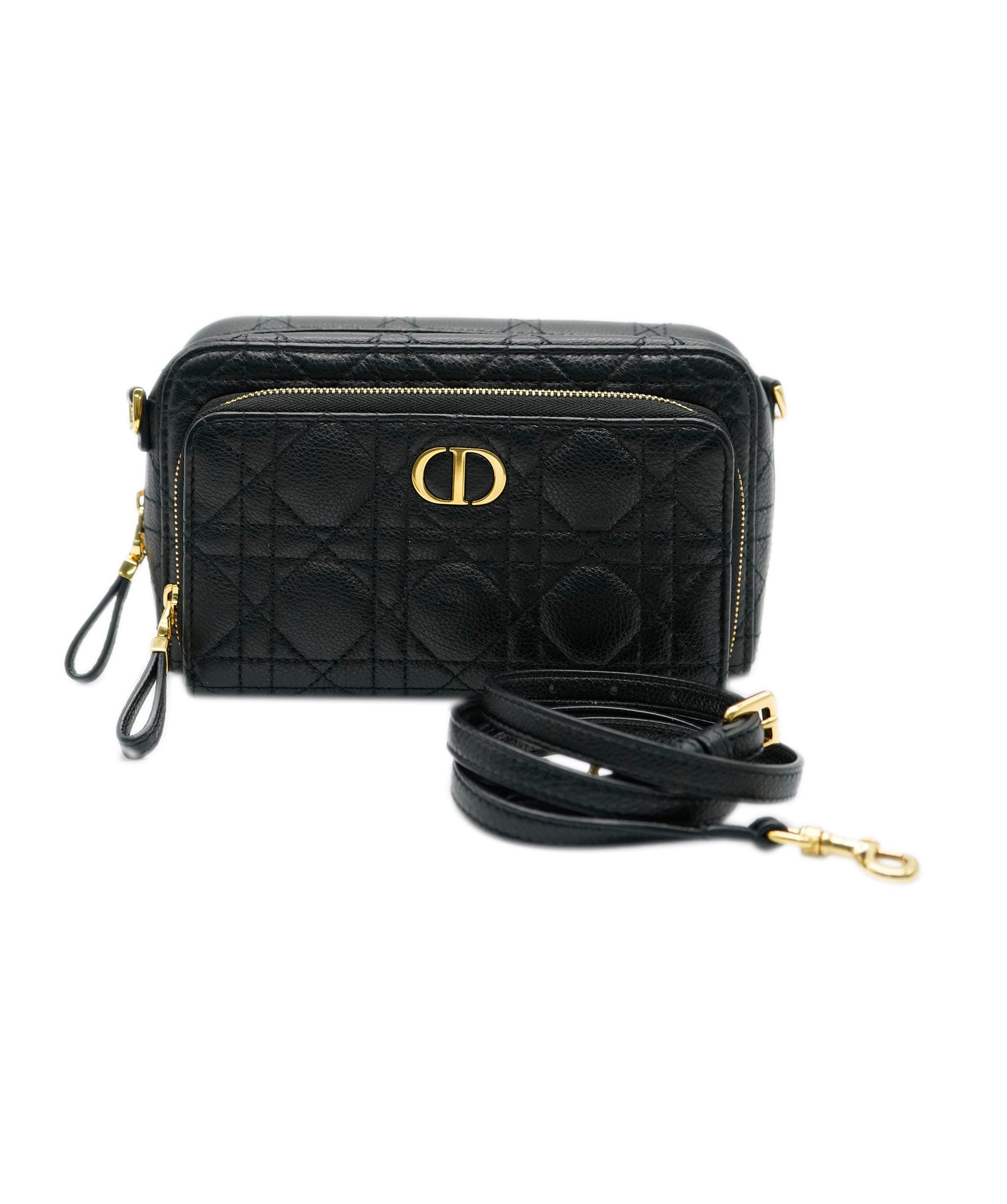 Christian Dior Christian Dior Black Cargo Crossbody ALL0477