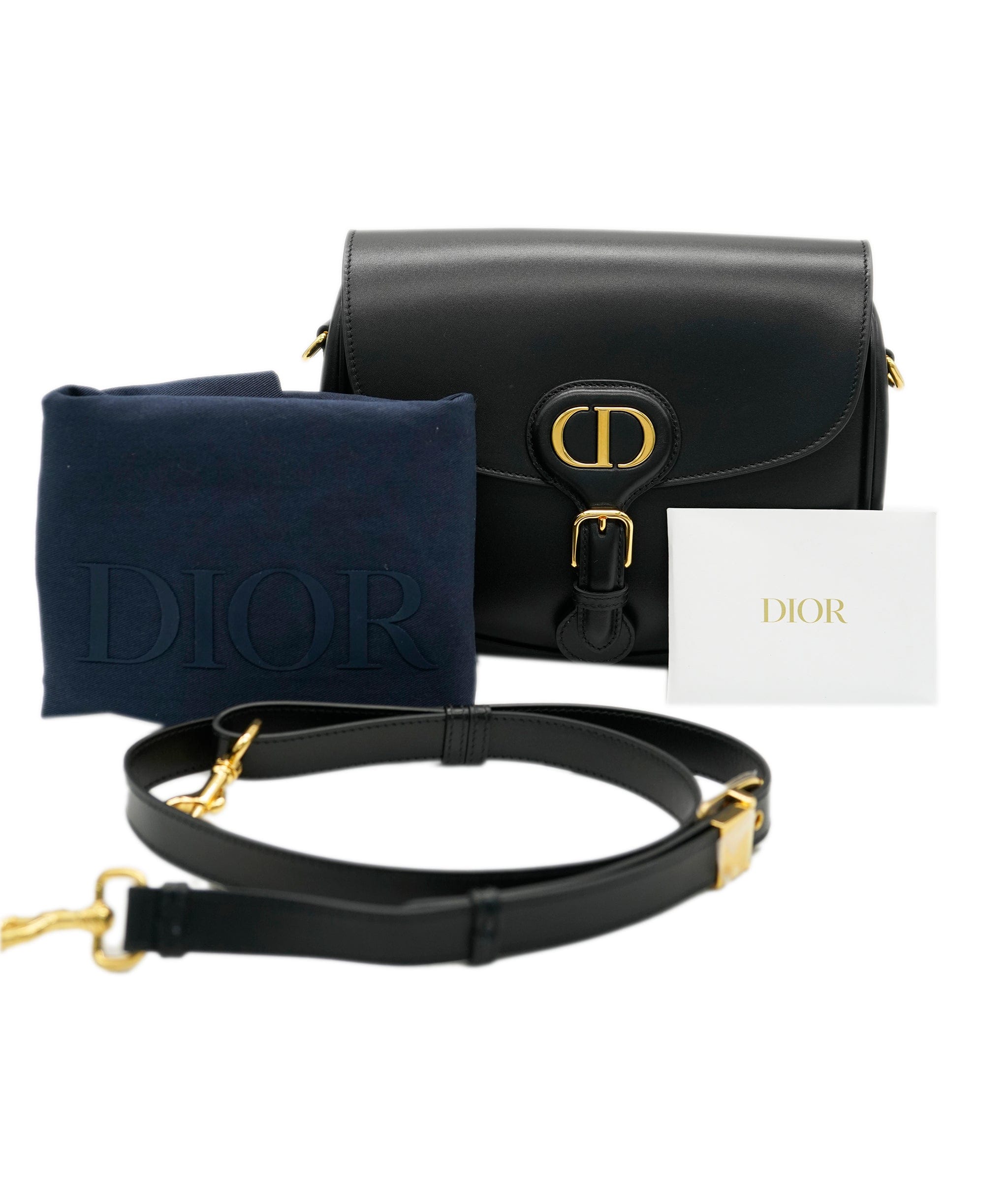 Christian Dior Christian Dior Bobby Black Medium with Gold Hardware *RRP £2800*  ALL0741