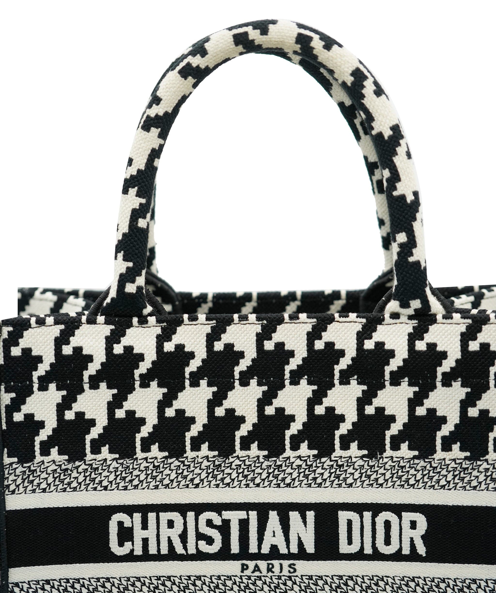 Christian Dior Christian Dior Houndstooth Canvas Tote Bag ALL0827 RRP £2500