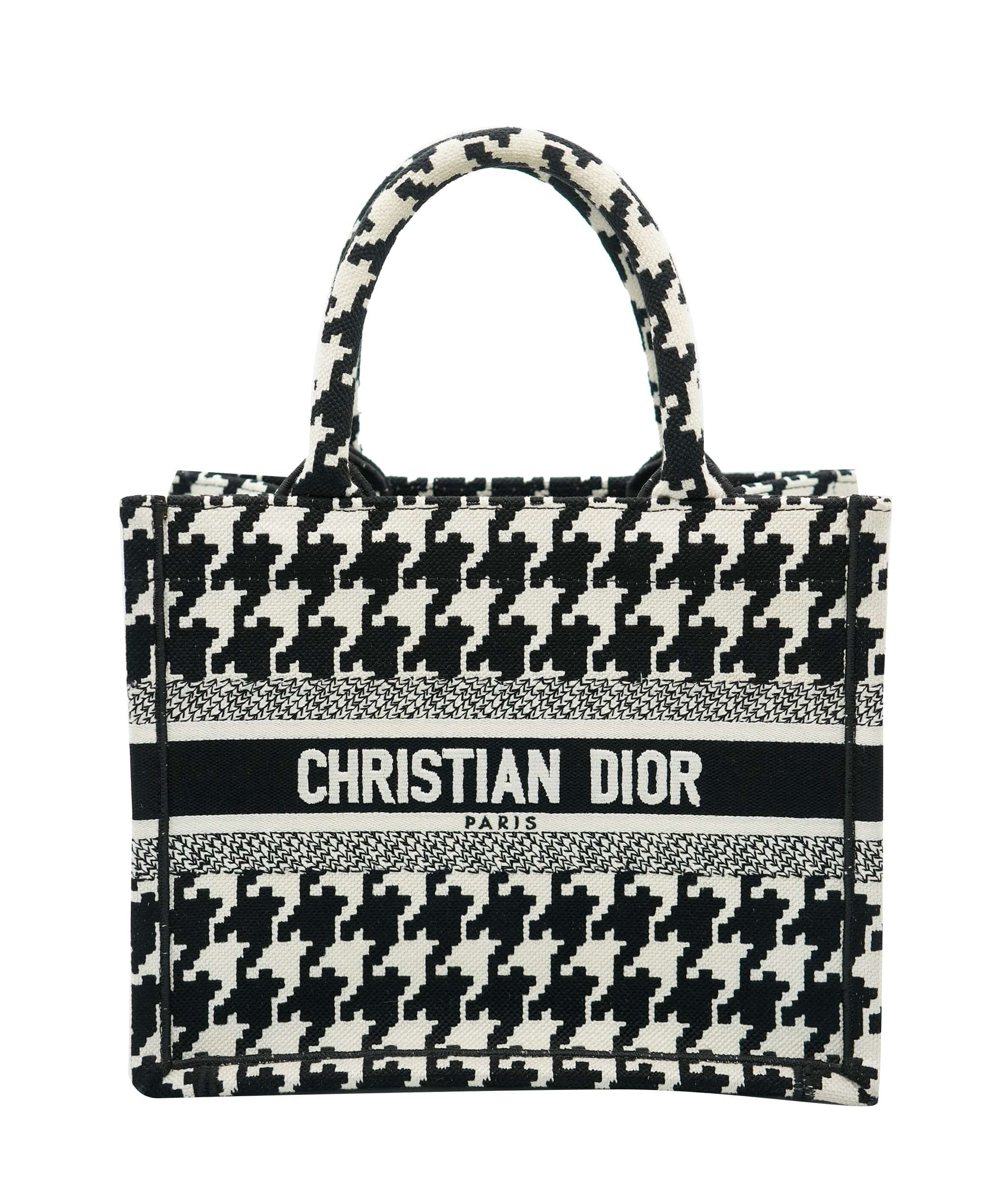 Christian Dior Christian Dior Houndstooth Canvas Tote Bag ALL0827 RRP £2500