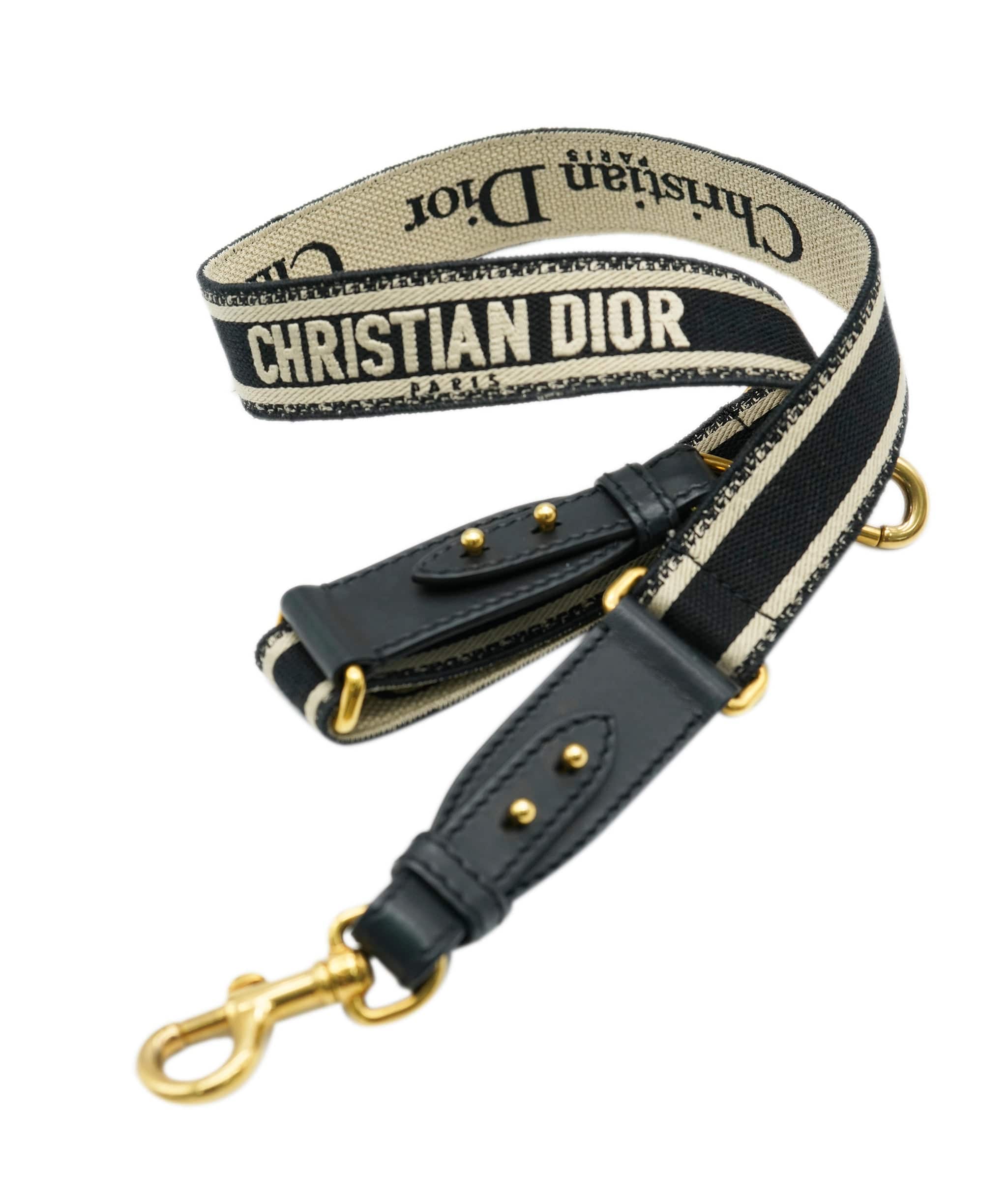 Christian Dior Christian Dior Large black Saddle with strap ALC1407