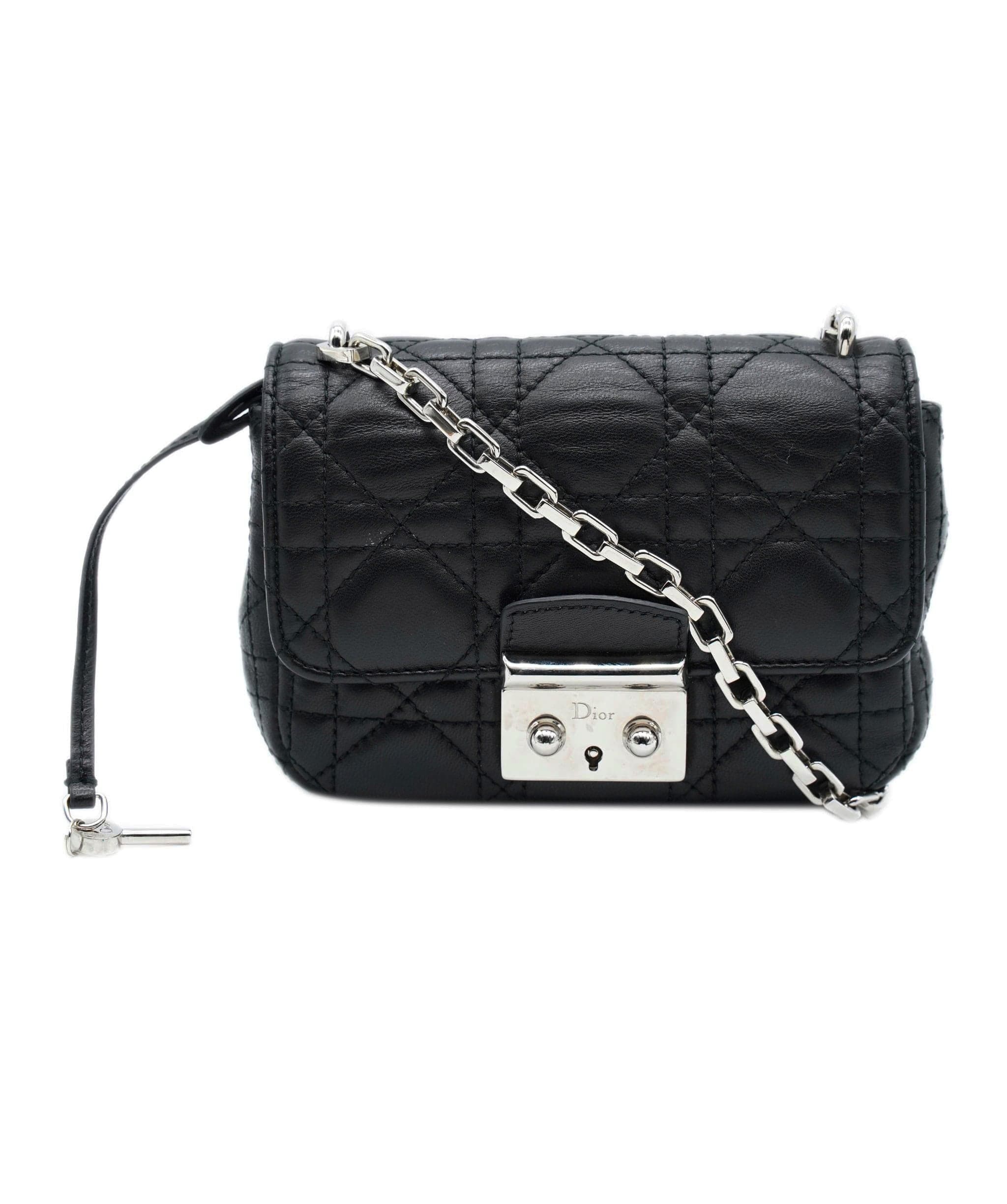 Christian Dior Dior Black Leather Mini Miss Dior ASC2353