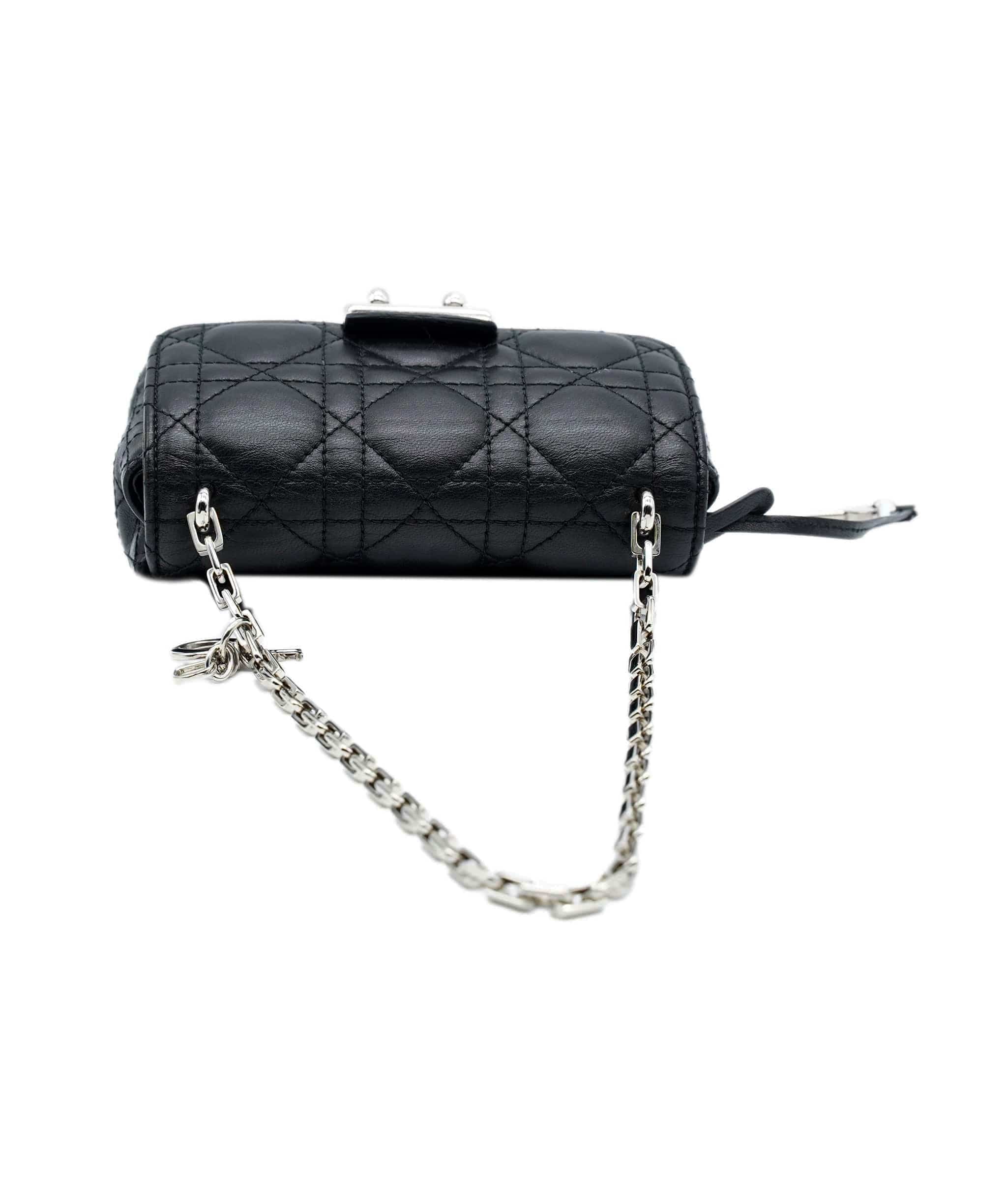 Christian Dior Dior Black Leather Mini Miss Dior ASC2353