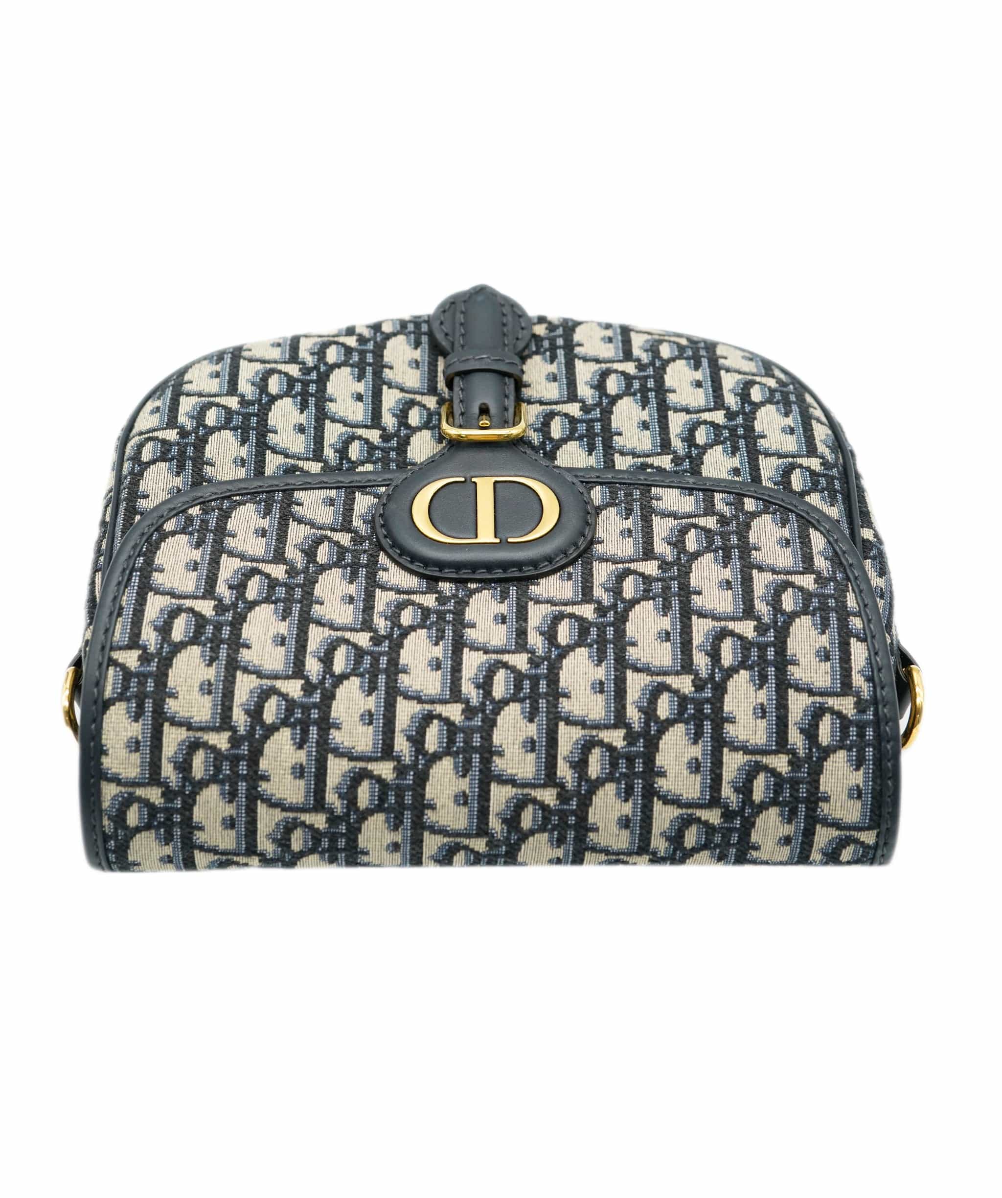 Christian Dior Dior Blue Oblique Jacquard Medium Bobby BagASC2304