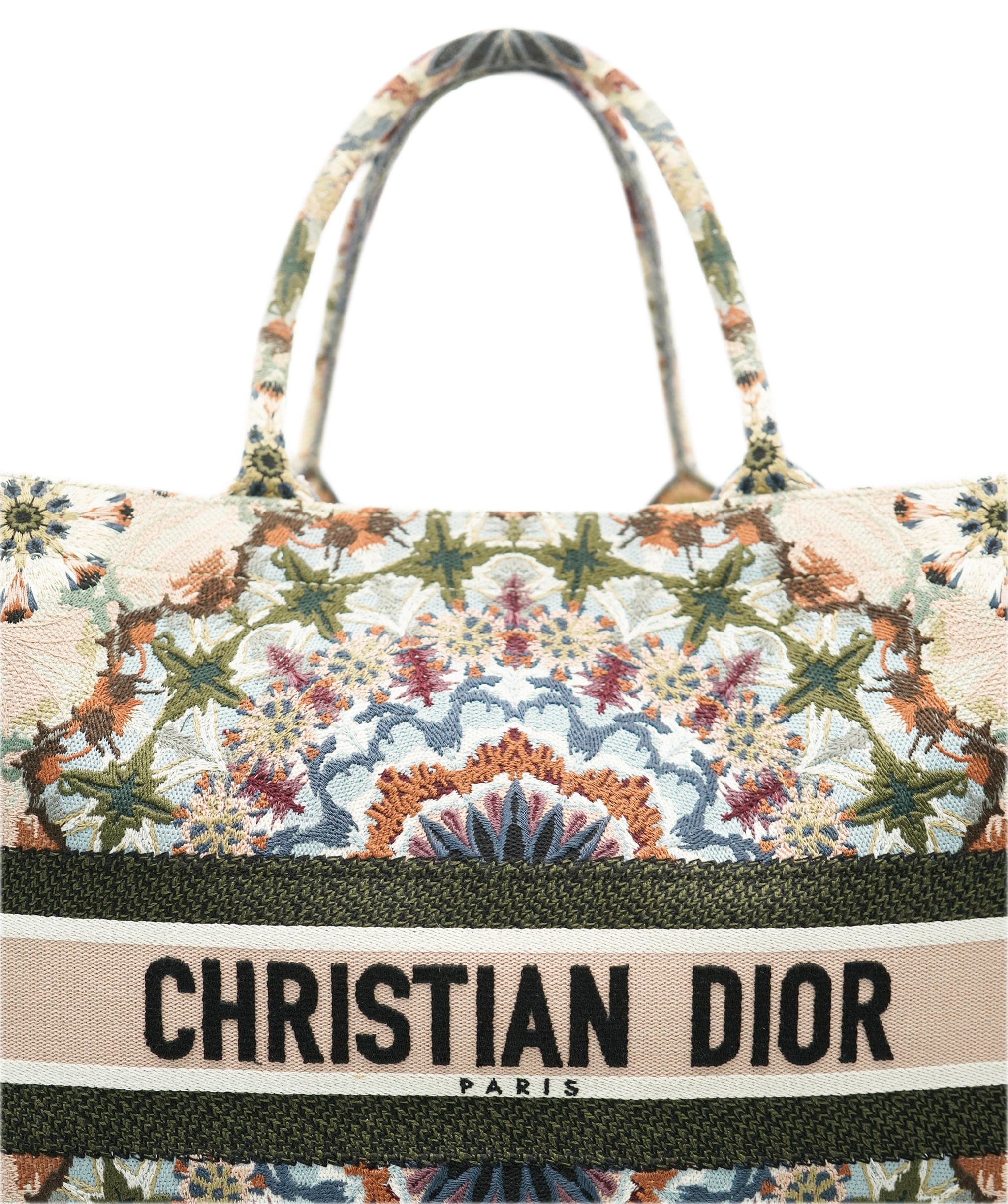 Christian Dior Dior floral large book tote - AJC0786