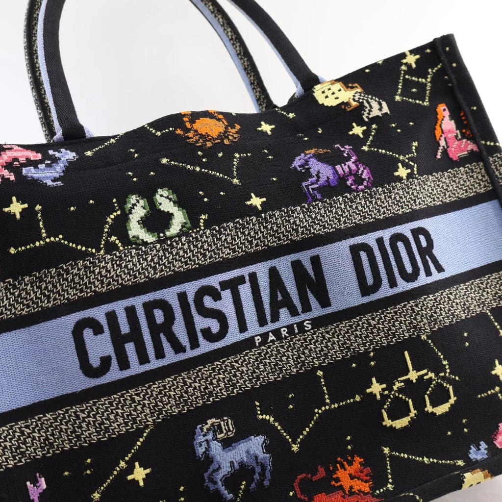 Christian Dior Dior Medium Zodiac Pixel Book Tote L-C3AB70