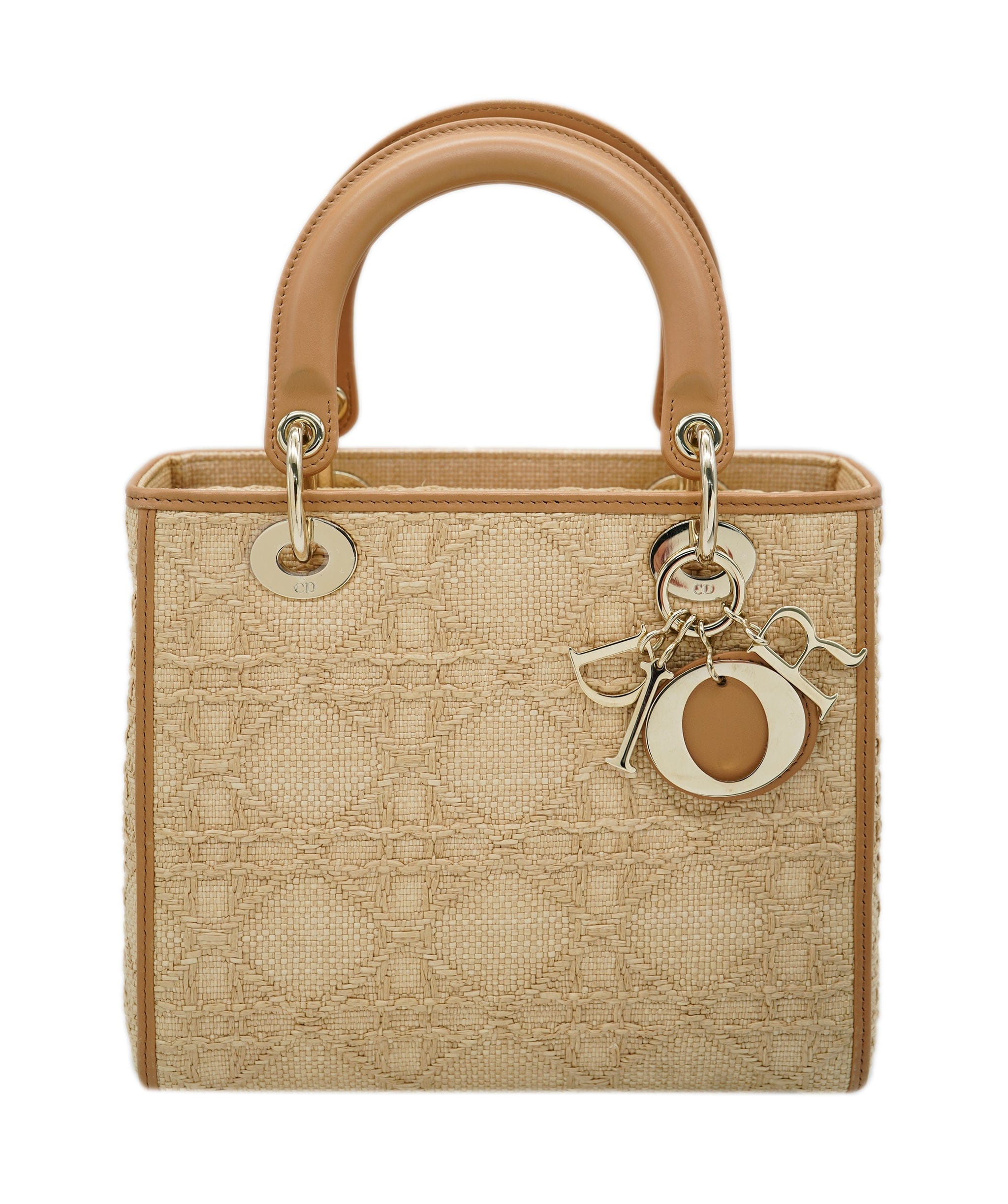 Christian Dior Lady Dior Medium Raffia ALC0525