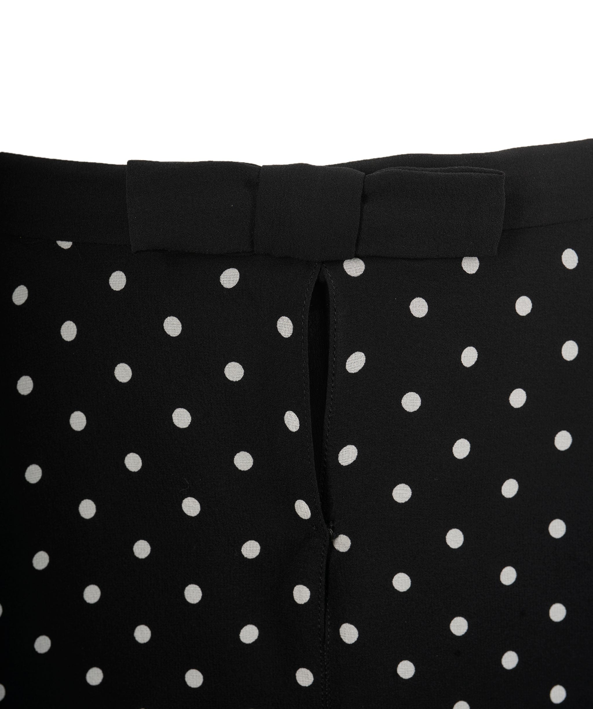 Christian Dior Christian Dior Black and White Polka Dot Playsuit with Matching Skirt and Underlay Size FR 38 ASL7947