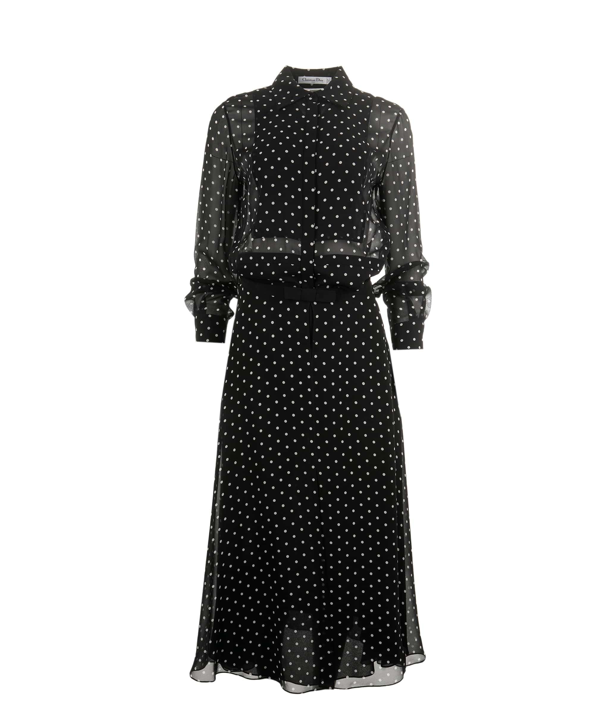 Christian Dior Christian Dior Black and White Polka Dot Playsuit with Matching Skirt and Underlay Size FR 38 ASL7947