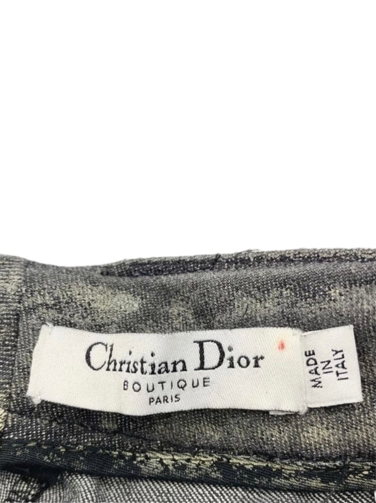 Christian Dior Christian Dior Denim Jeans Grey Washed FR40 SKC1523