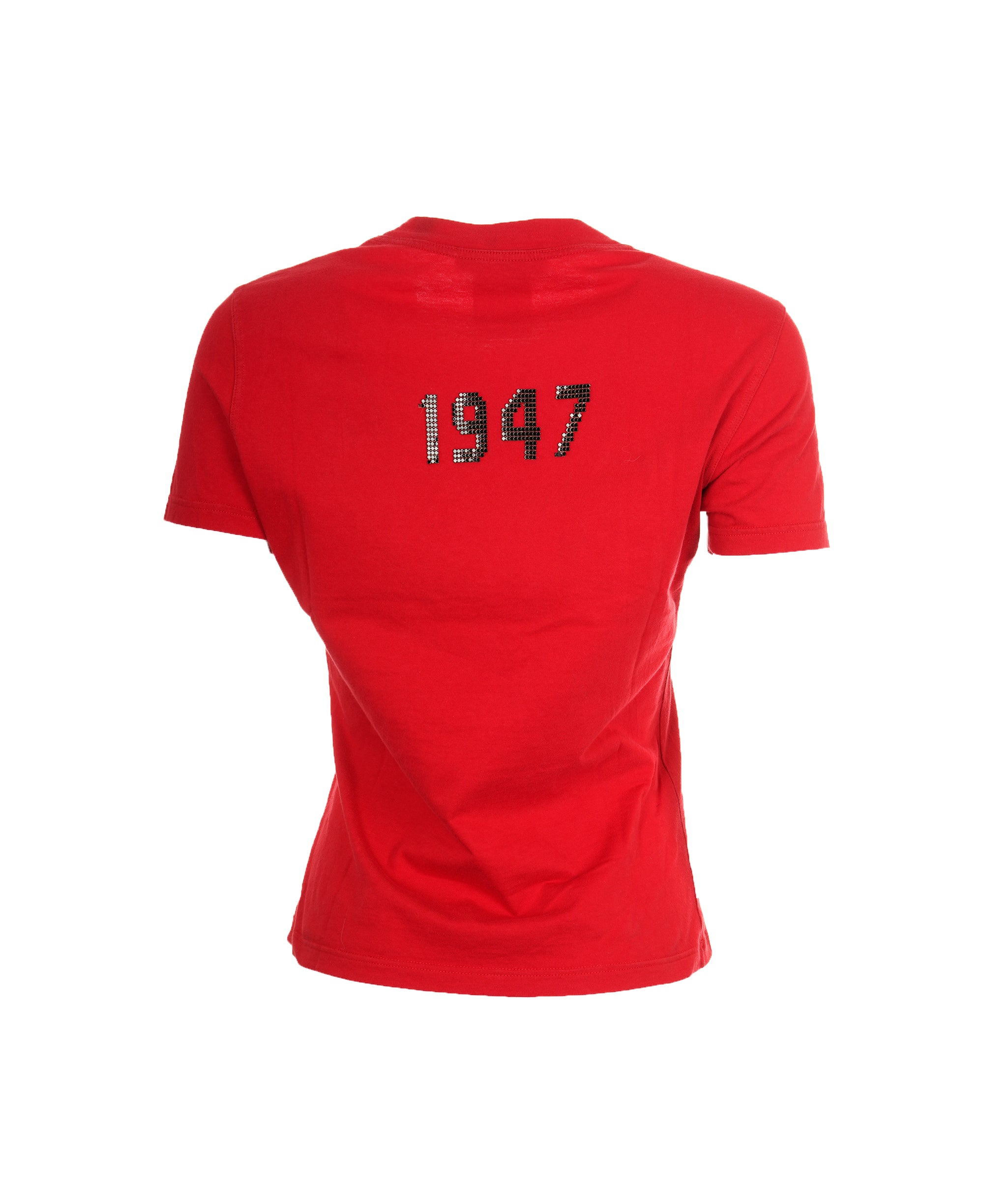 Christian Dior Dior J'adore Studs T-Shirt Red ASL9128