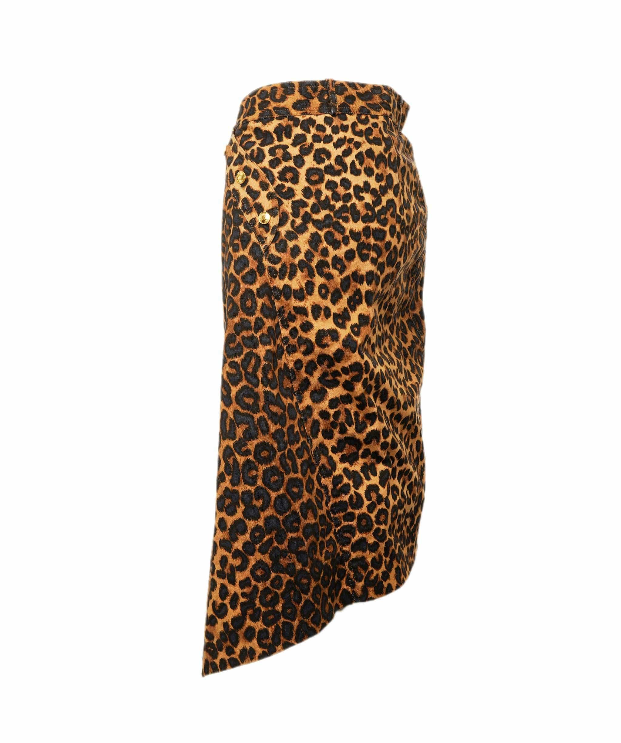 Christian Dior Dior leopard galliano skirt  ASL8504