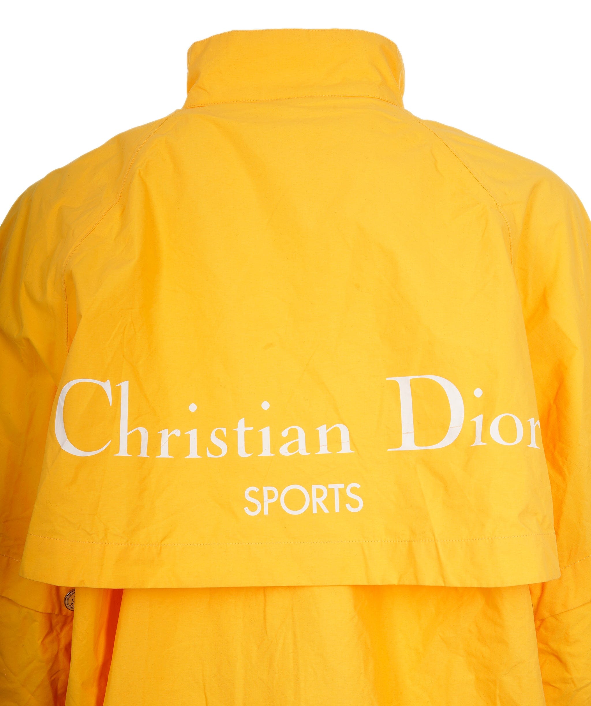 Christian Dior Dior Sport Nylon Jacket Yellow ASL8628