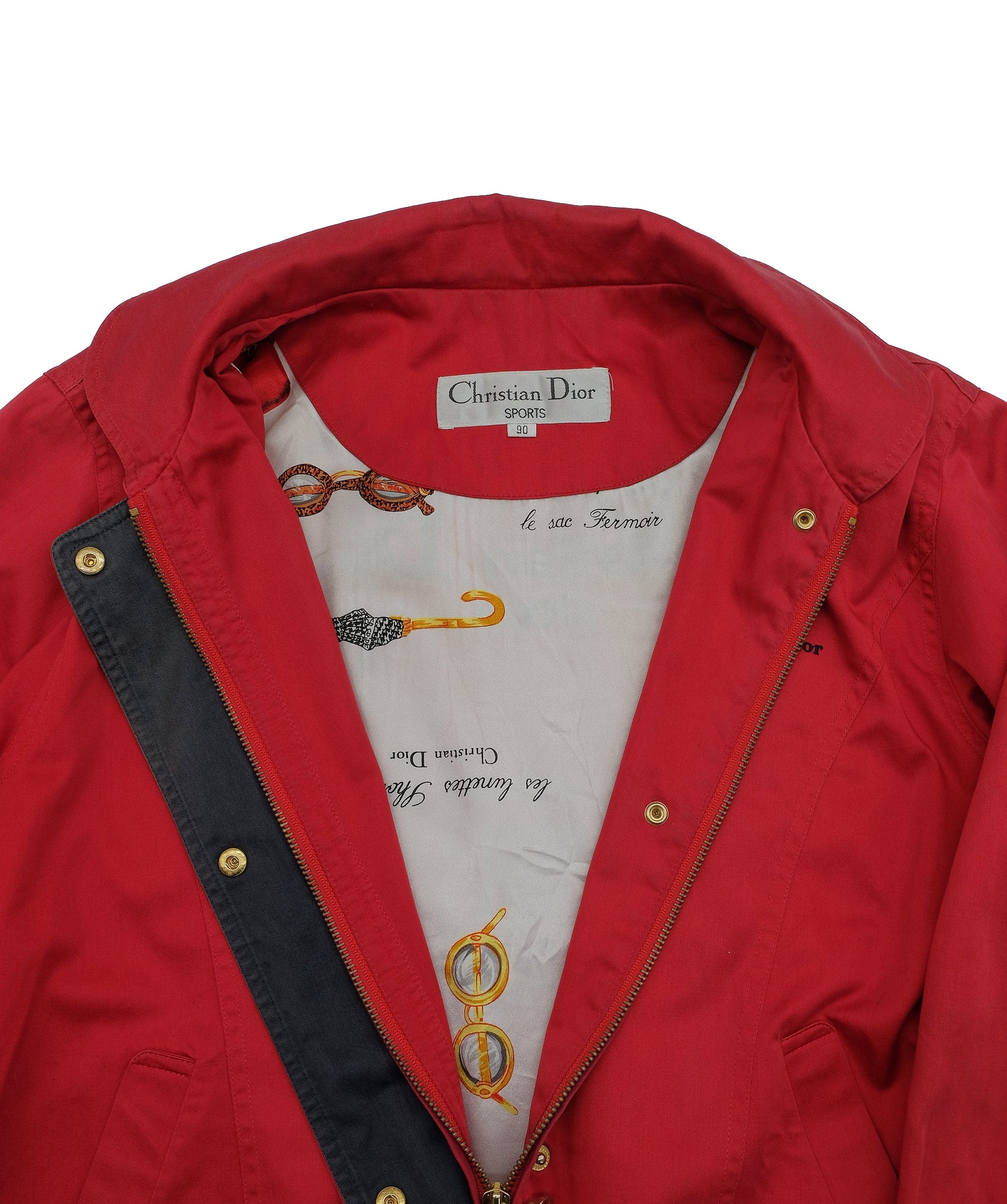 Christian Dior Red Dior Sport Jacket REC1518