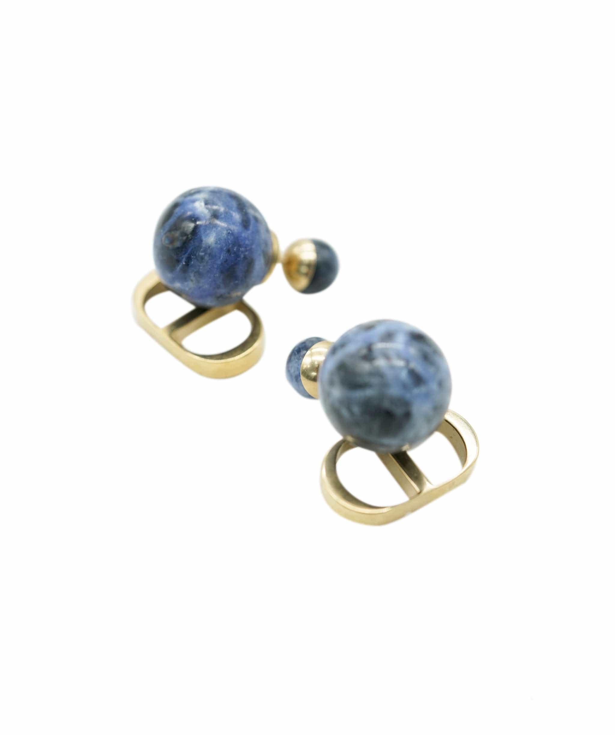 Christian Dior Dior Blue Earring studs  ASC5145