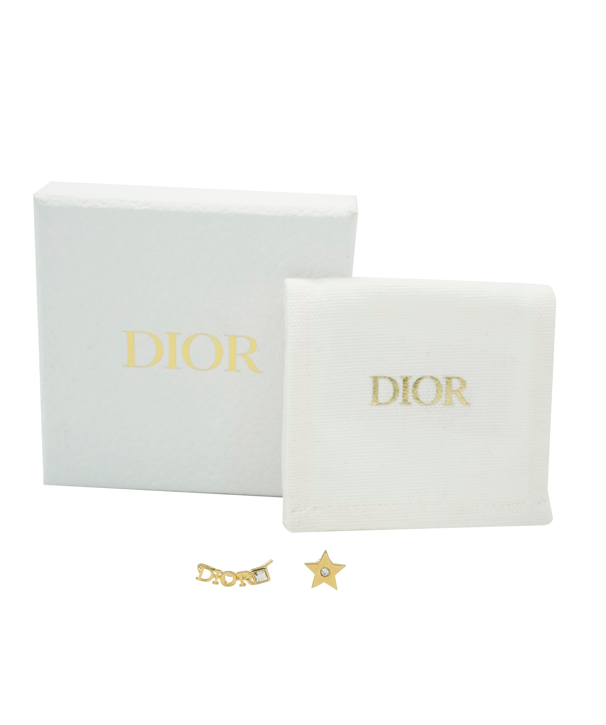 Christian Dior Dior Gold Star Earrings ALC1584