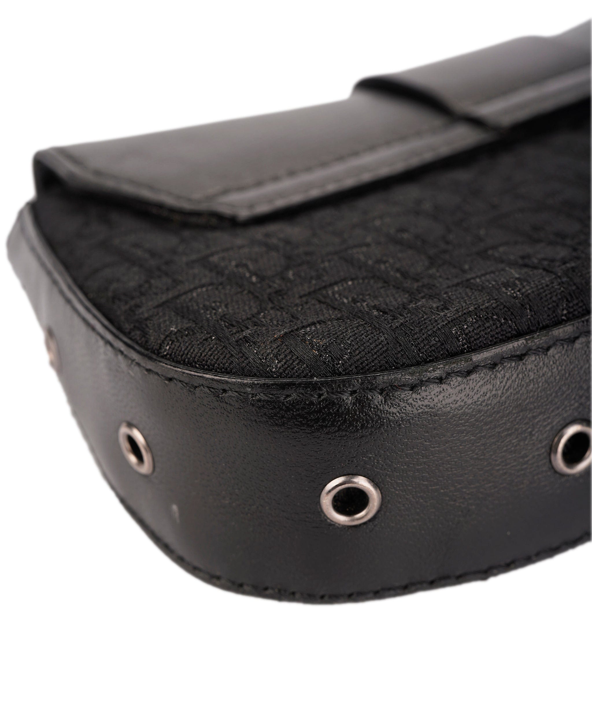 Christian Dior Dior Trotter Clutch Bag Black DXBS1836