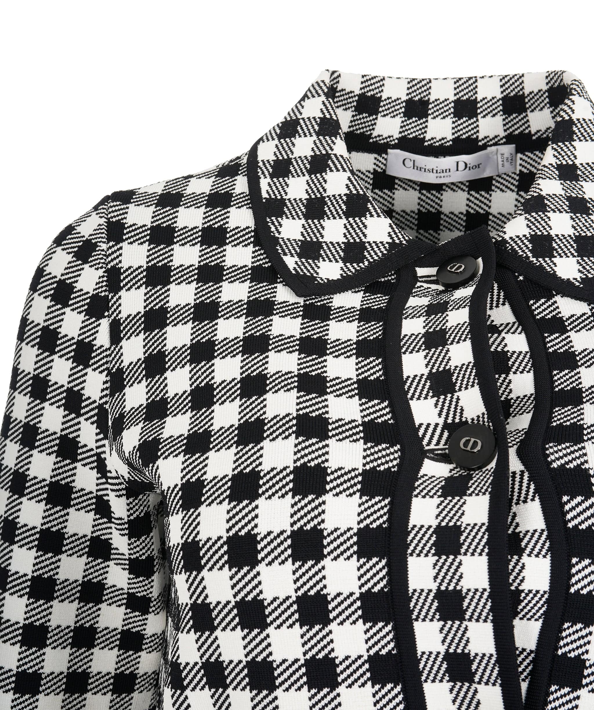 Christian Dior Christian Dior Checked Logo Jacket ALC1404