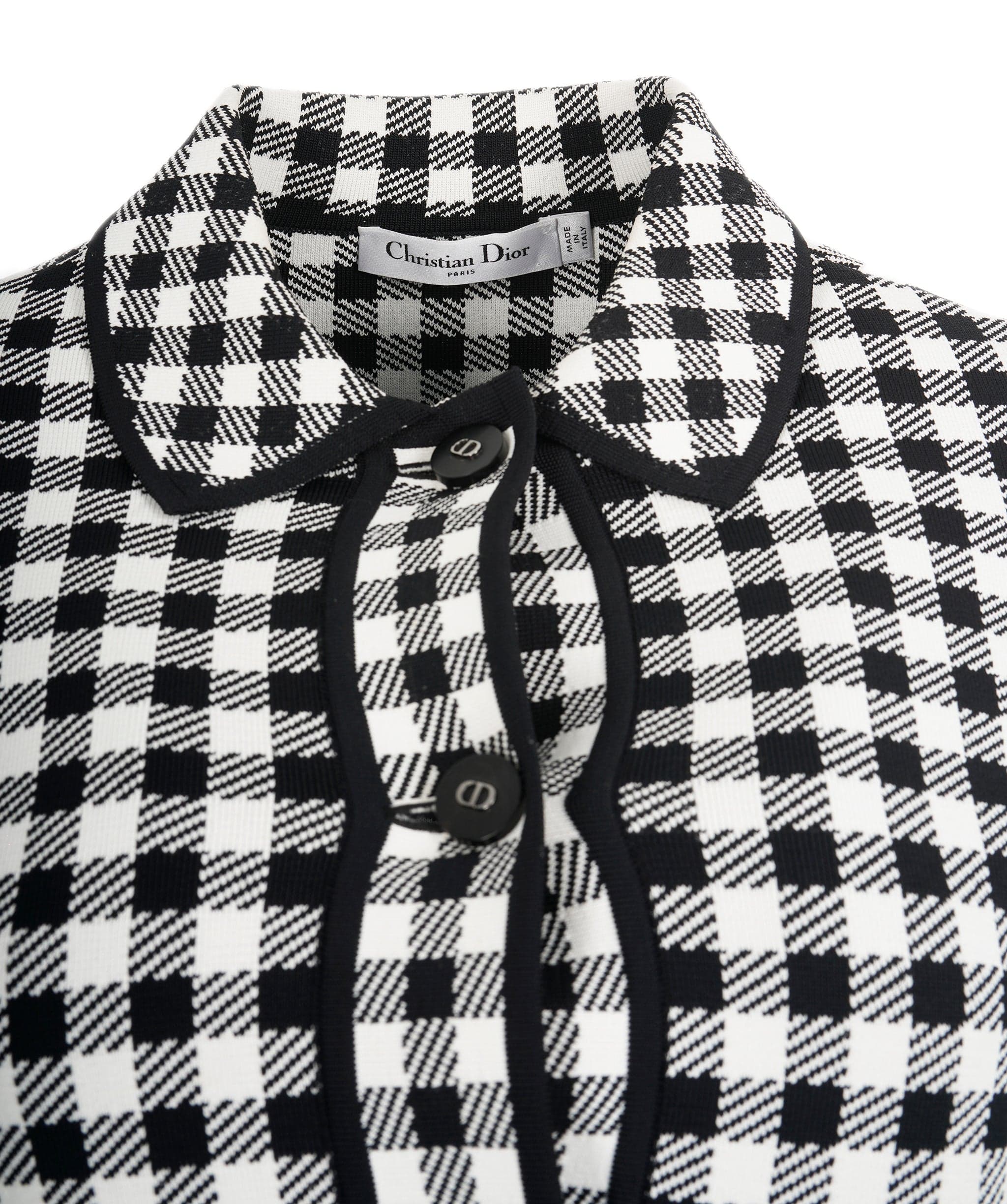 Christian Dior Christian Dior Checked Logo Jacket ALC1404