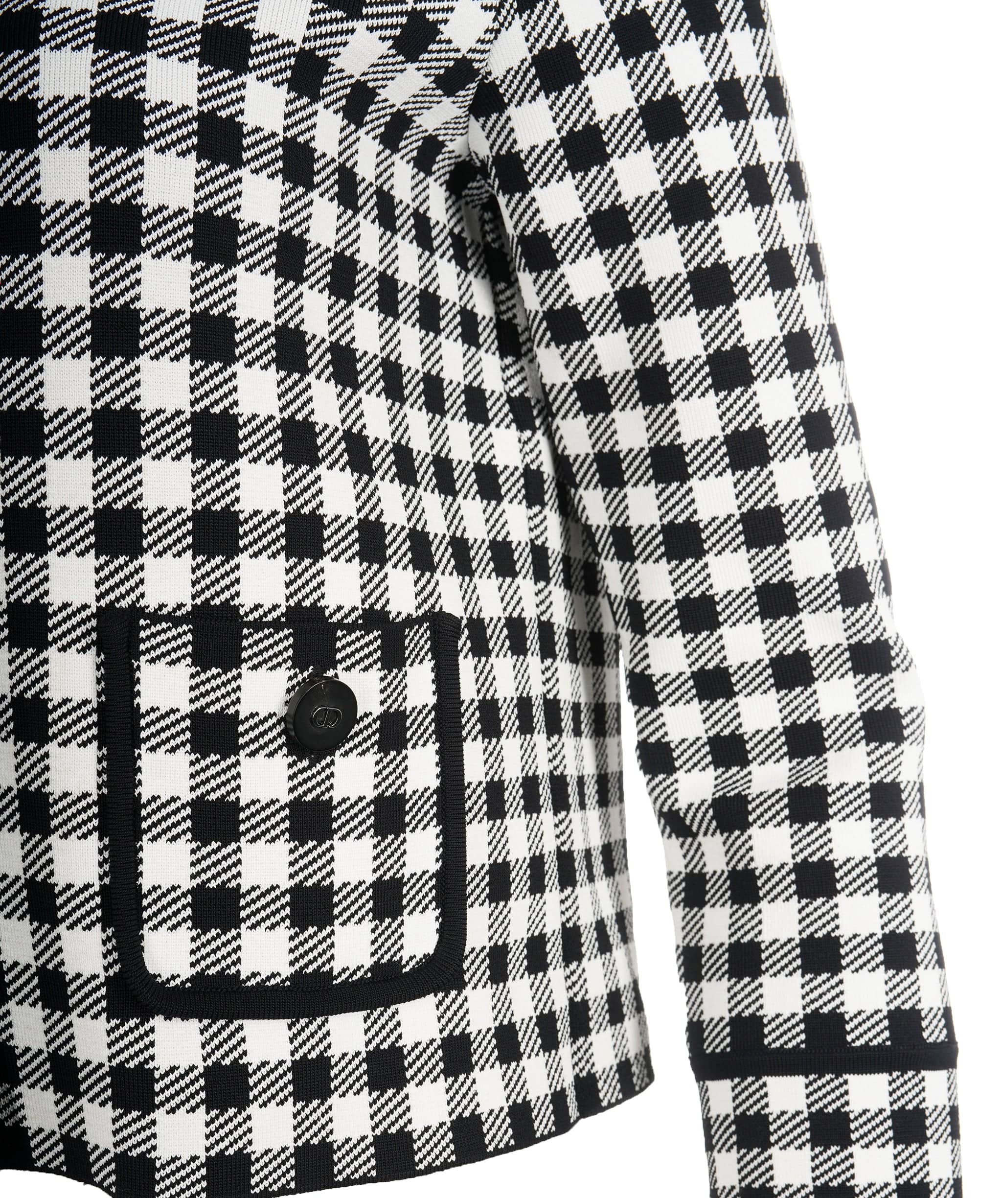 Christian Dior Christian Dior Checked Logo Jacket ALC1404