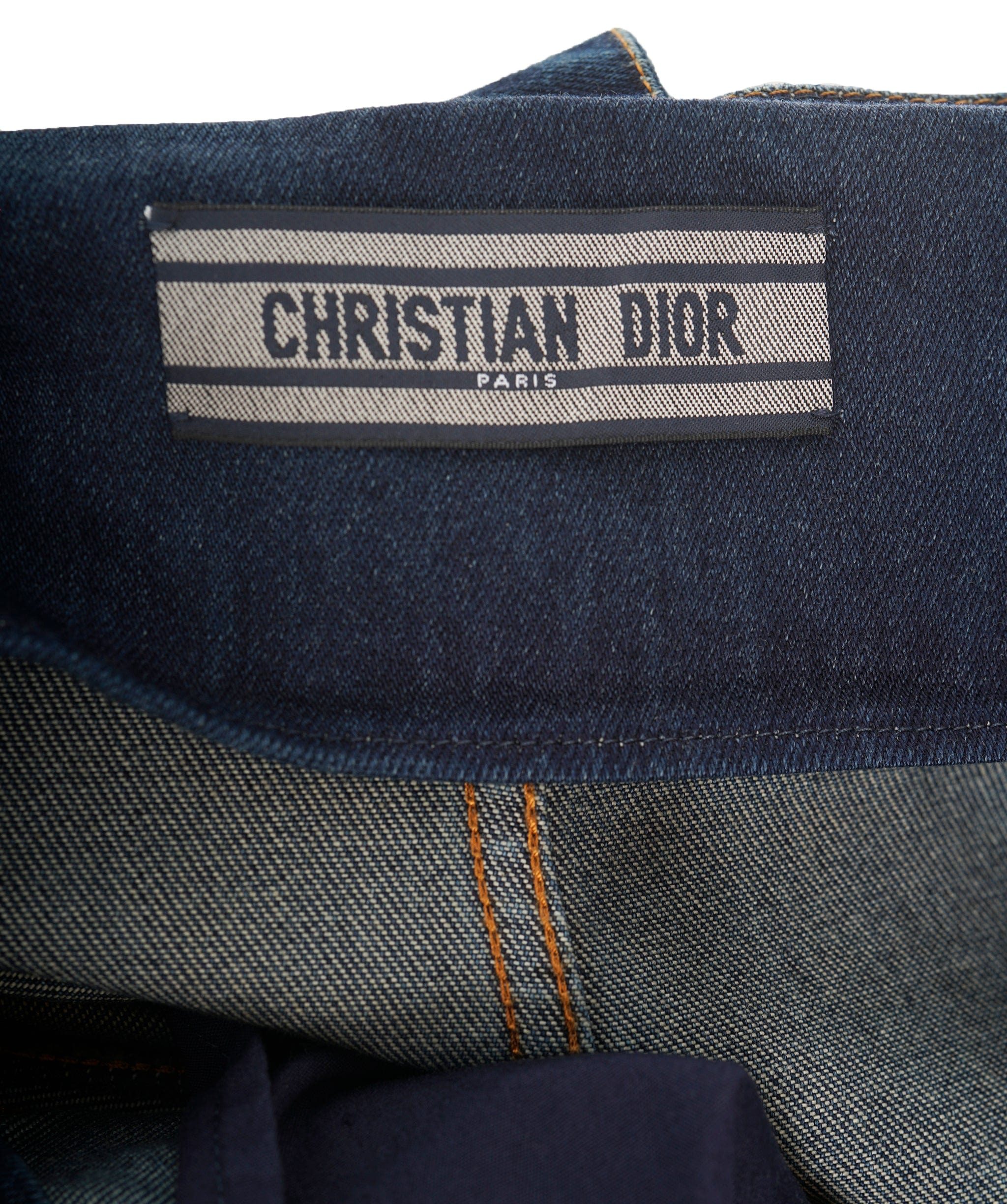 Christian Dior Christian Dior Denim Skirt with braces ALL0668