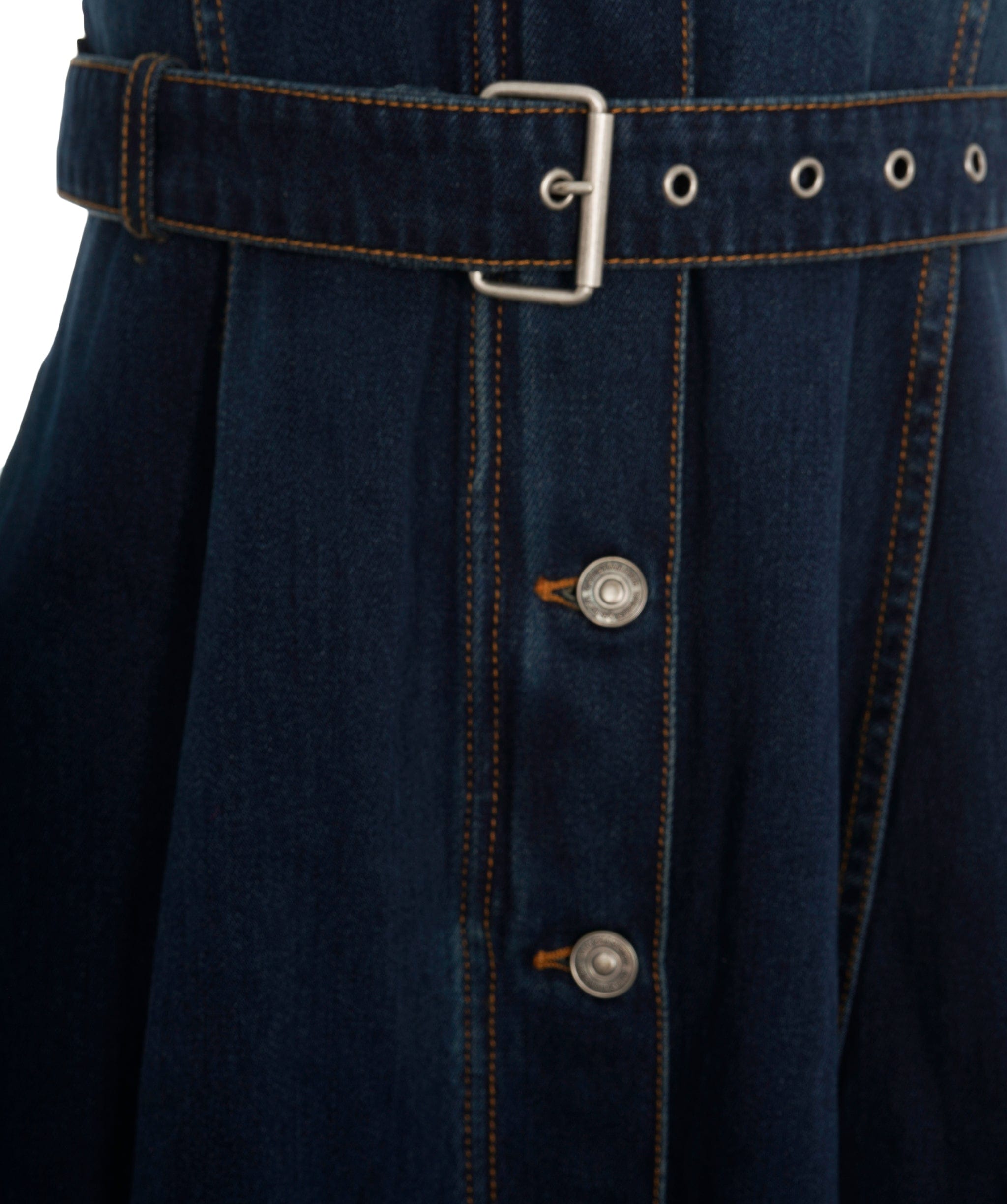 Christian Dior Christian Dior Denim Skirt with braces ALL0668