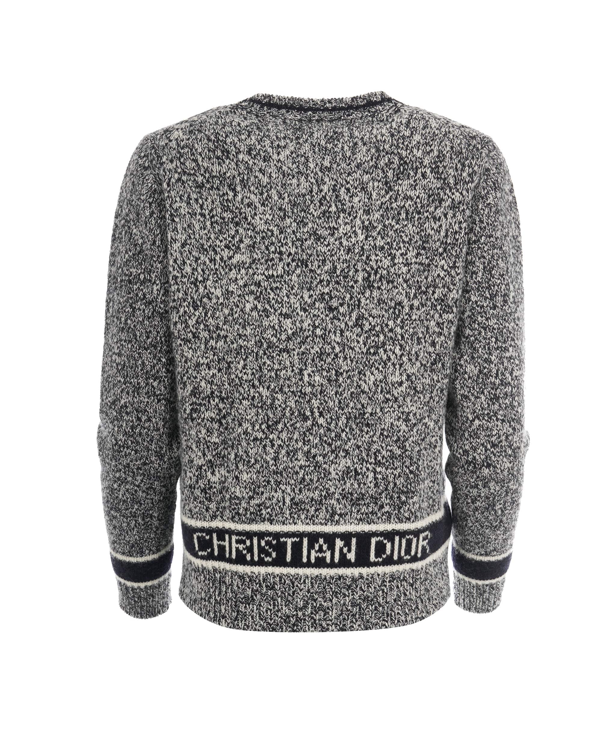 Christian Dior Christian Dior Grey Logo Jumper  ALC1779