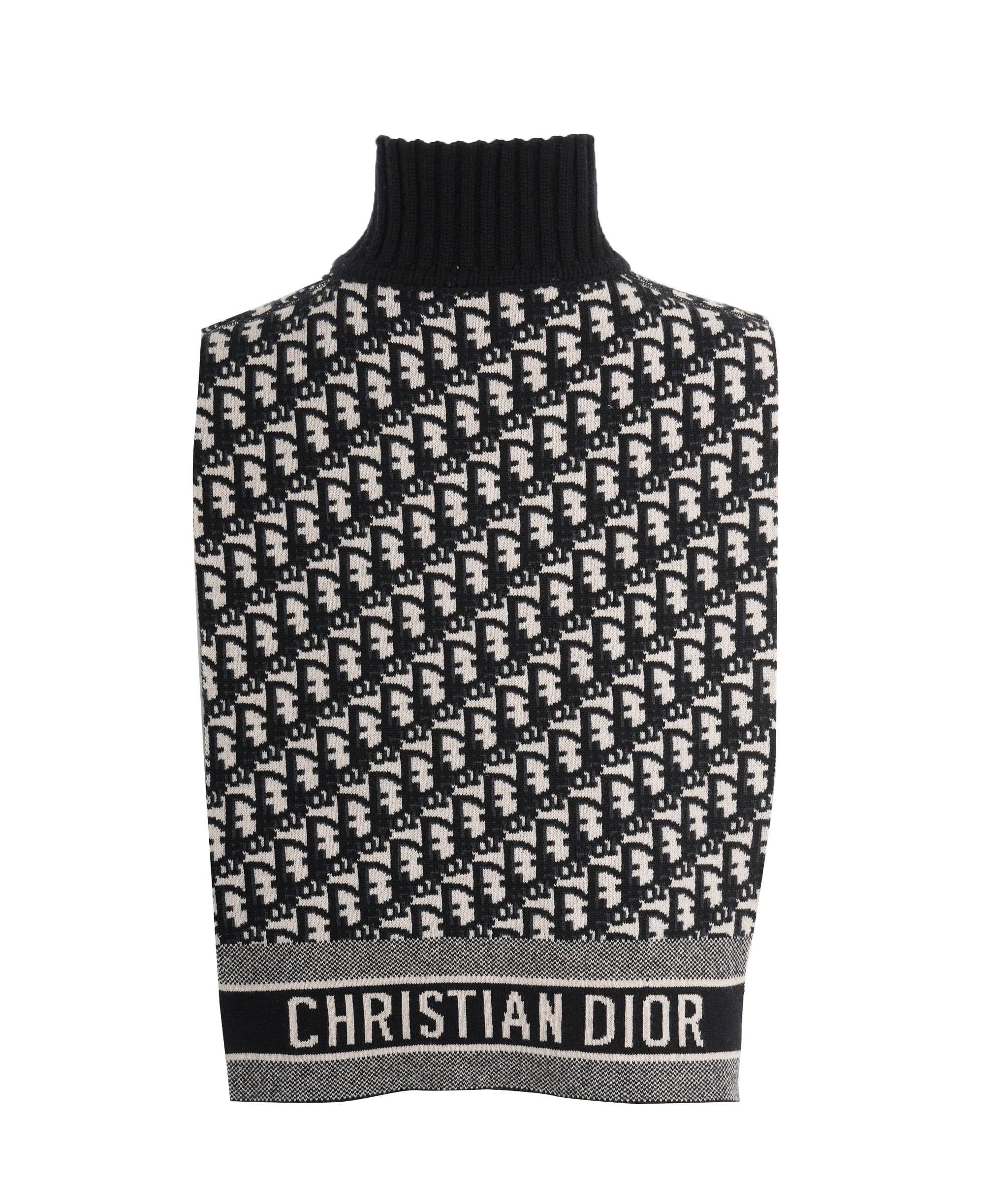 Christian Dior Christian Dior Oblique Turtleneck Scarf  ALC1877