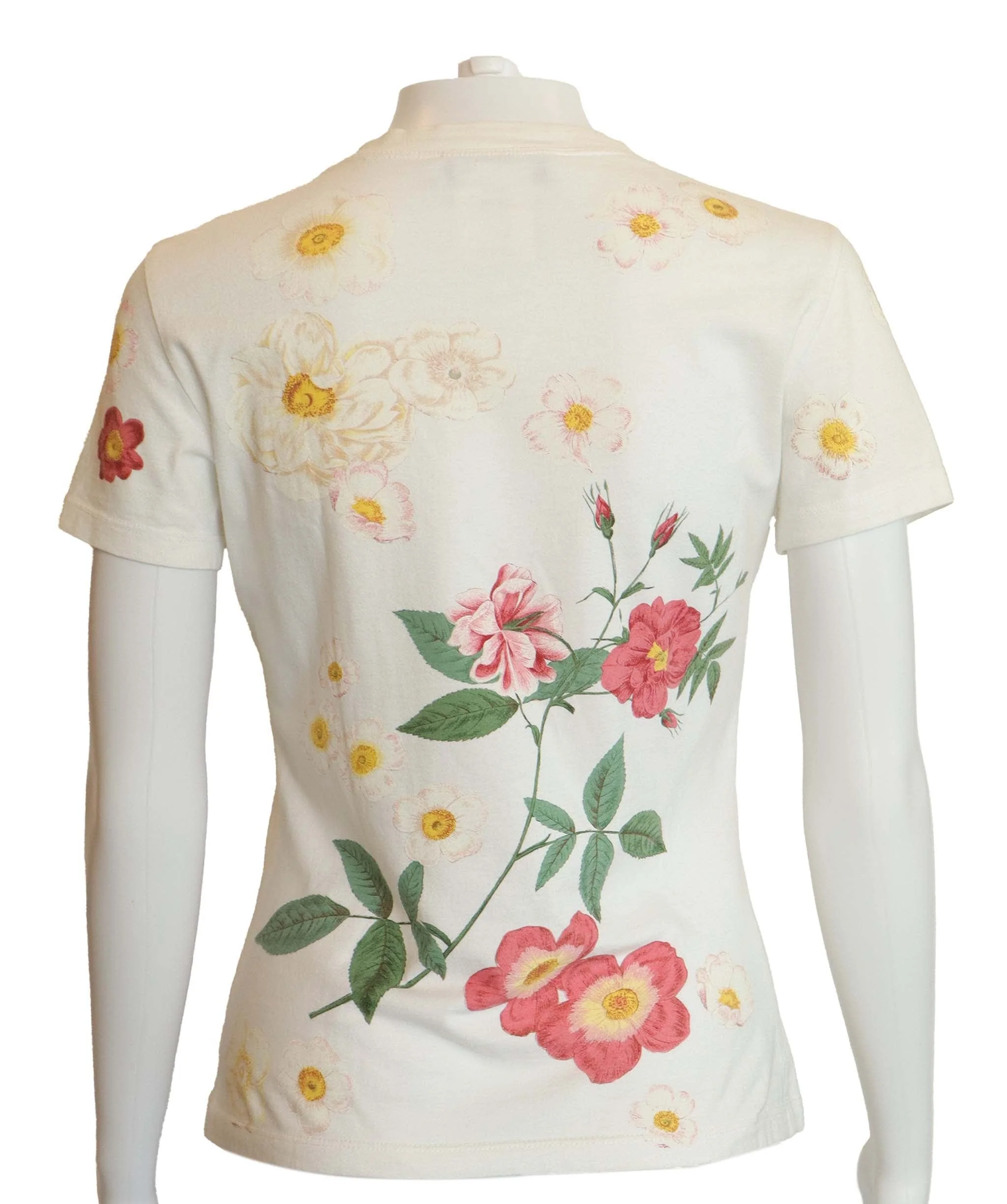 Christian Dior Dior J'Adore Flower Tshirt White Crown DXBS4283