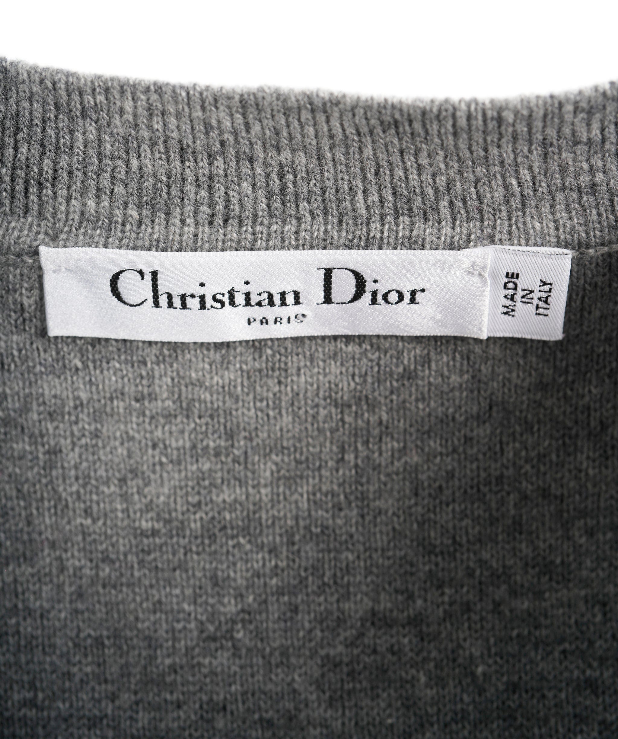 Christian Dior Dior Leopard Print Logo Sweater  ALC1412