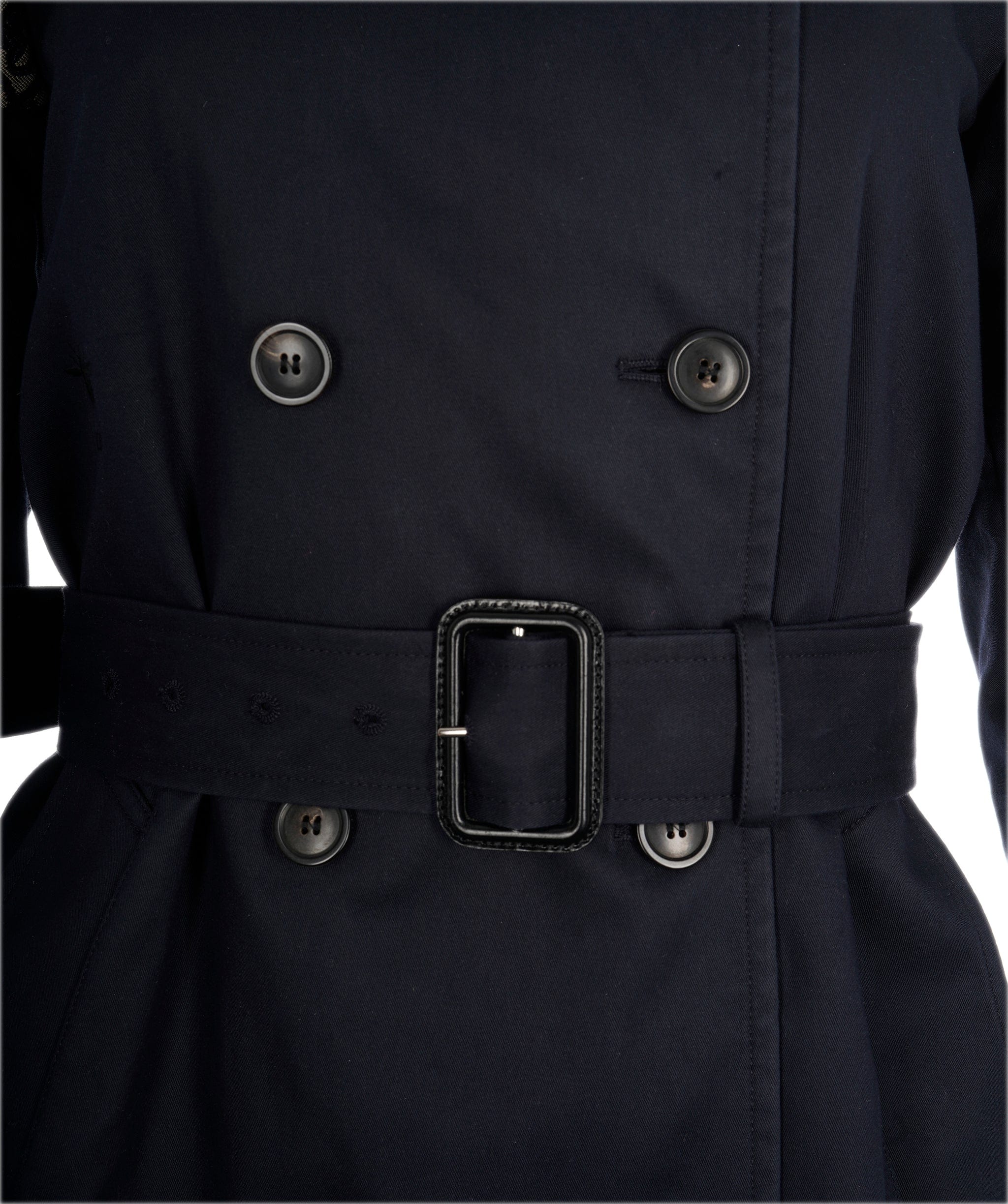 Christian Dior Dior Oblique Navy Trench Coat  ALL0575