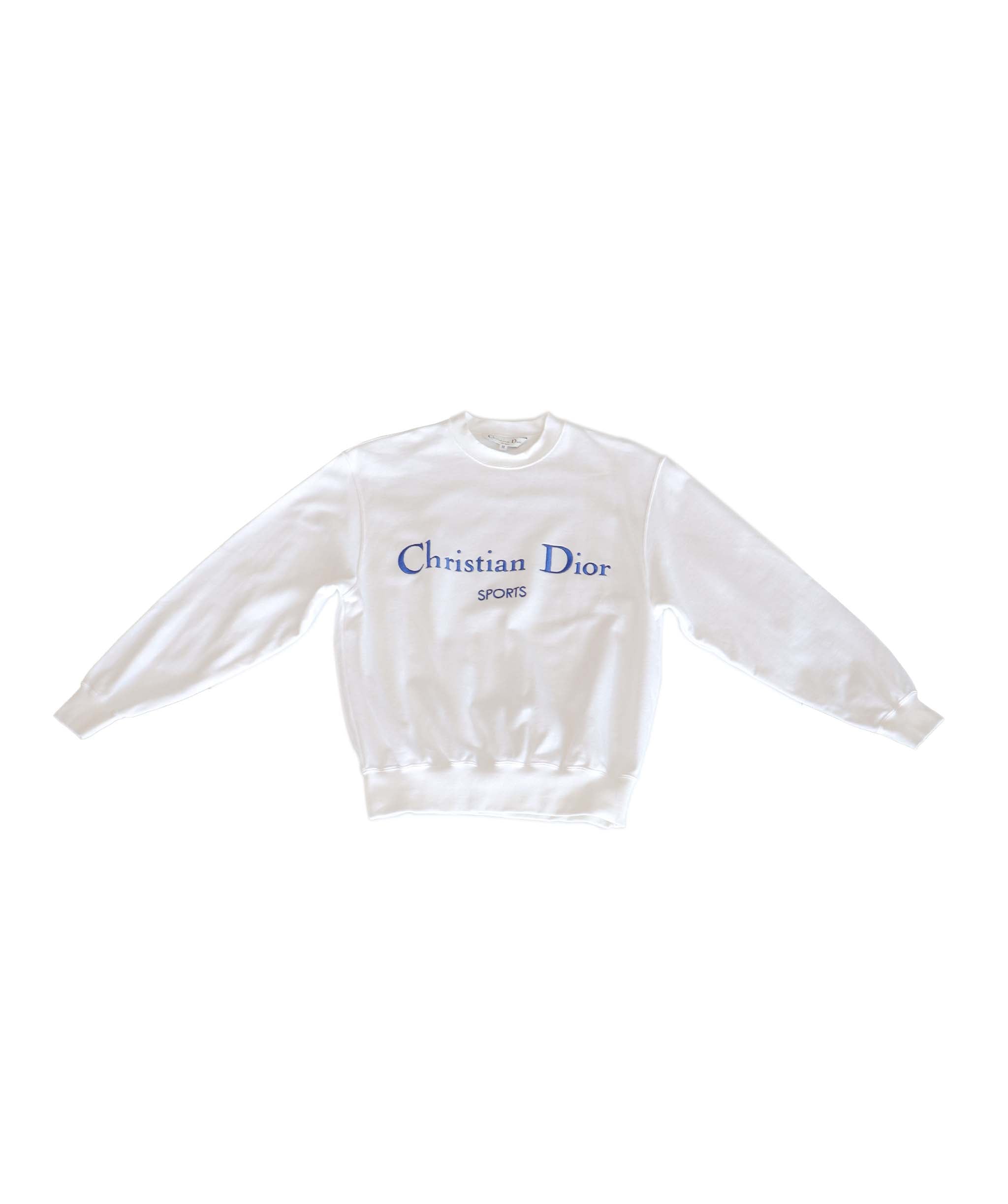 Christian Dior Dior Sports Sweatshirt White Blue DXBK0091