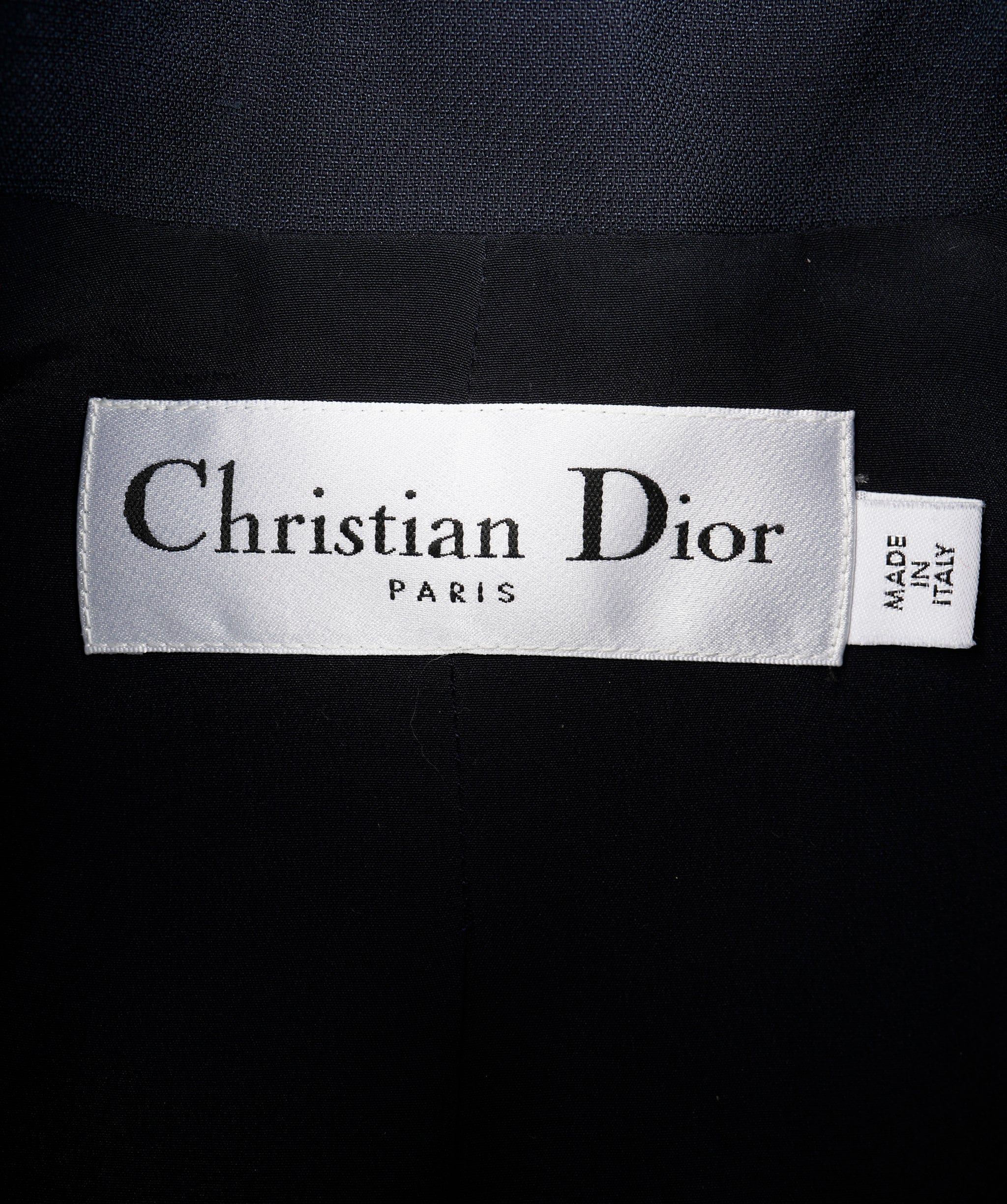 Christian Lacroix Christian Dior Navy CD button Jacket ALC1406