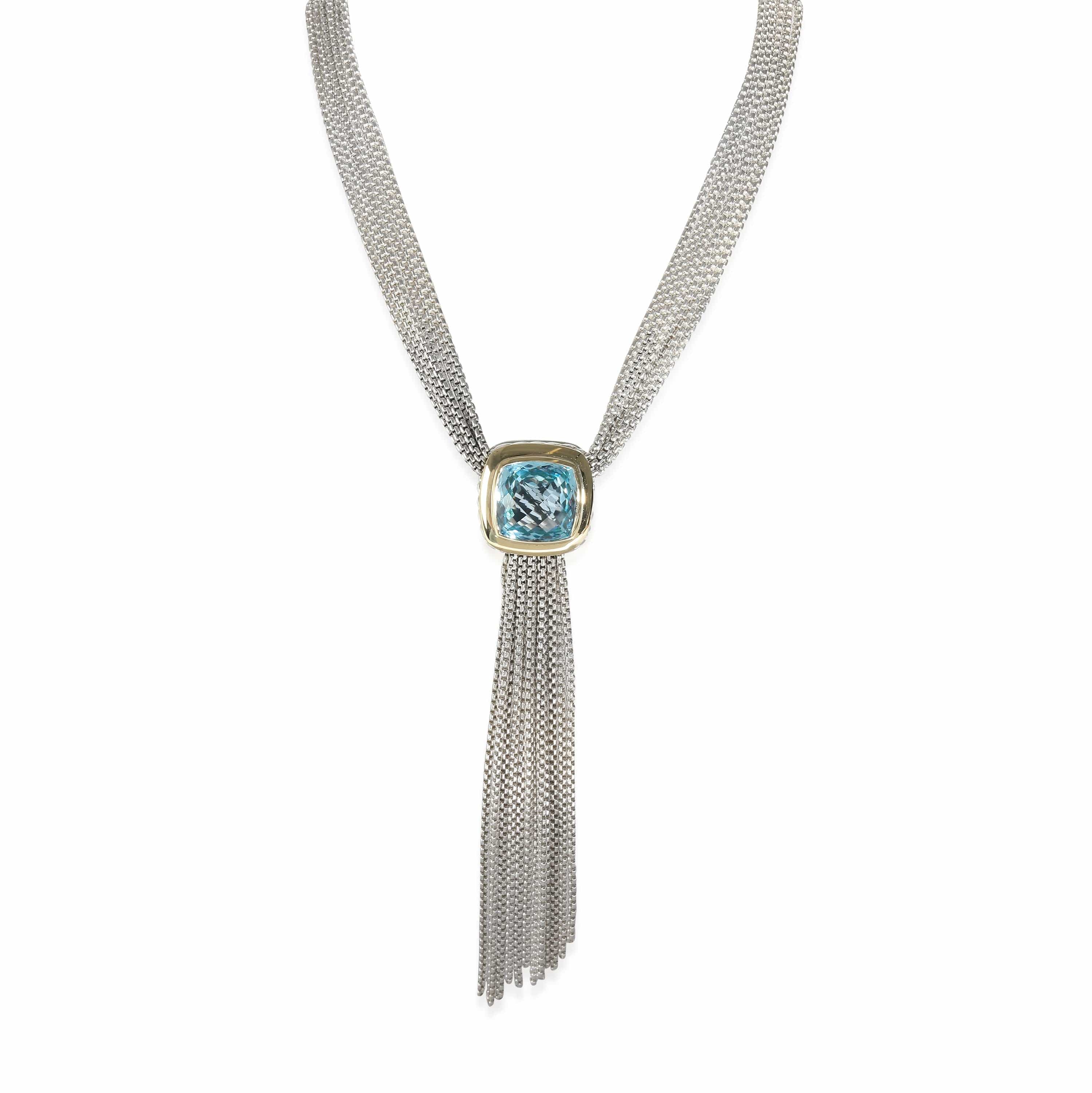 David Yurman David Yurman Albion Topaz Multi-Strand Necklace, 18k Yellow Gold/Sterling Silver