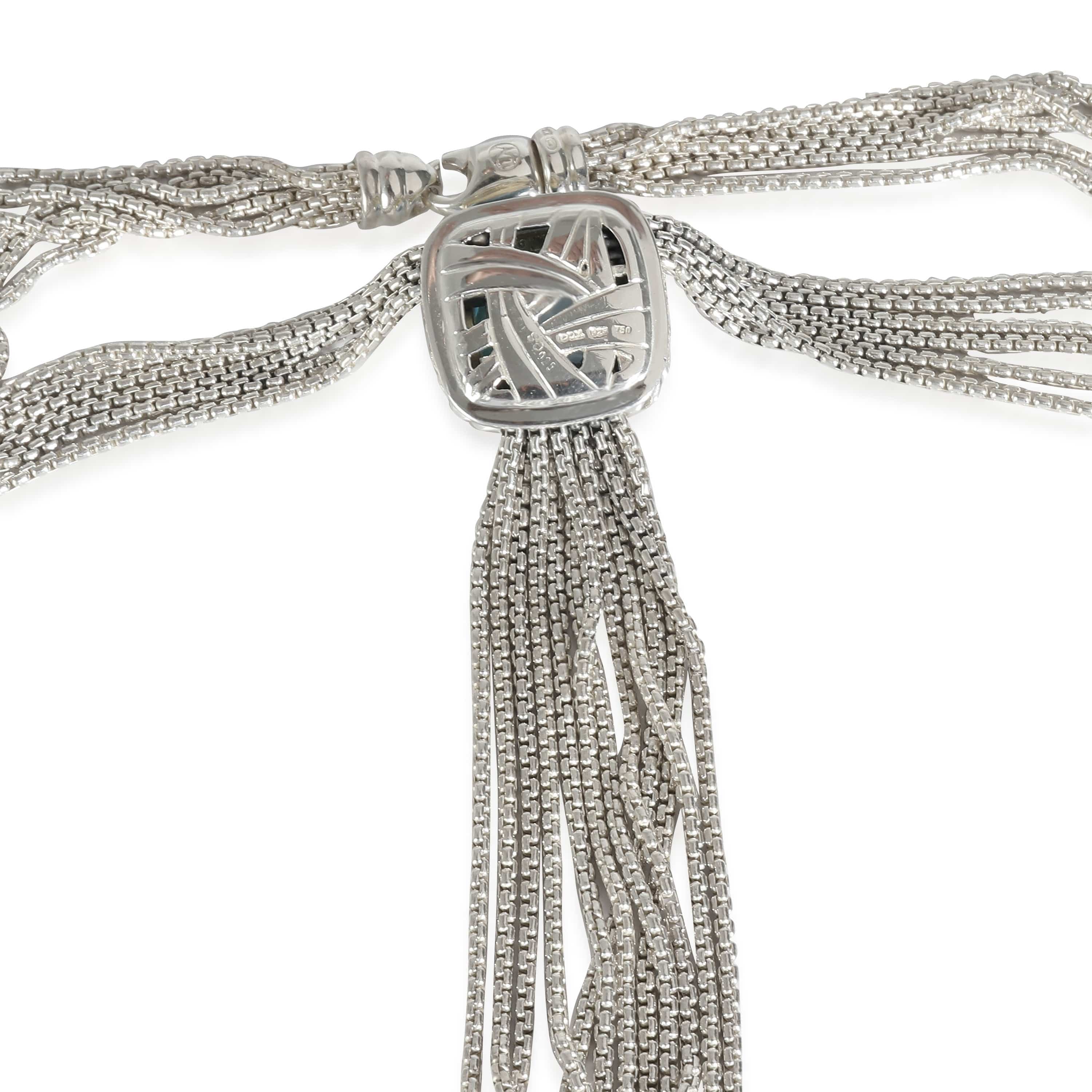 David Yurman David Yurman Albion Topaz Multi-Strand Necklace, 18k Yellow Gold/Sterling Silver