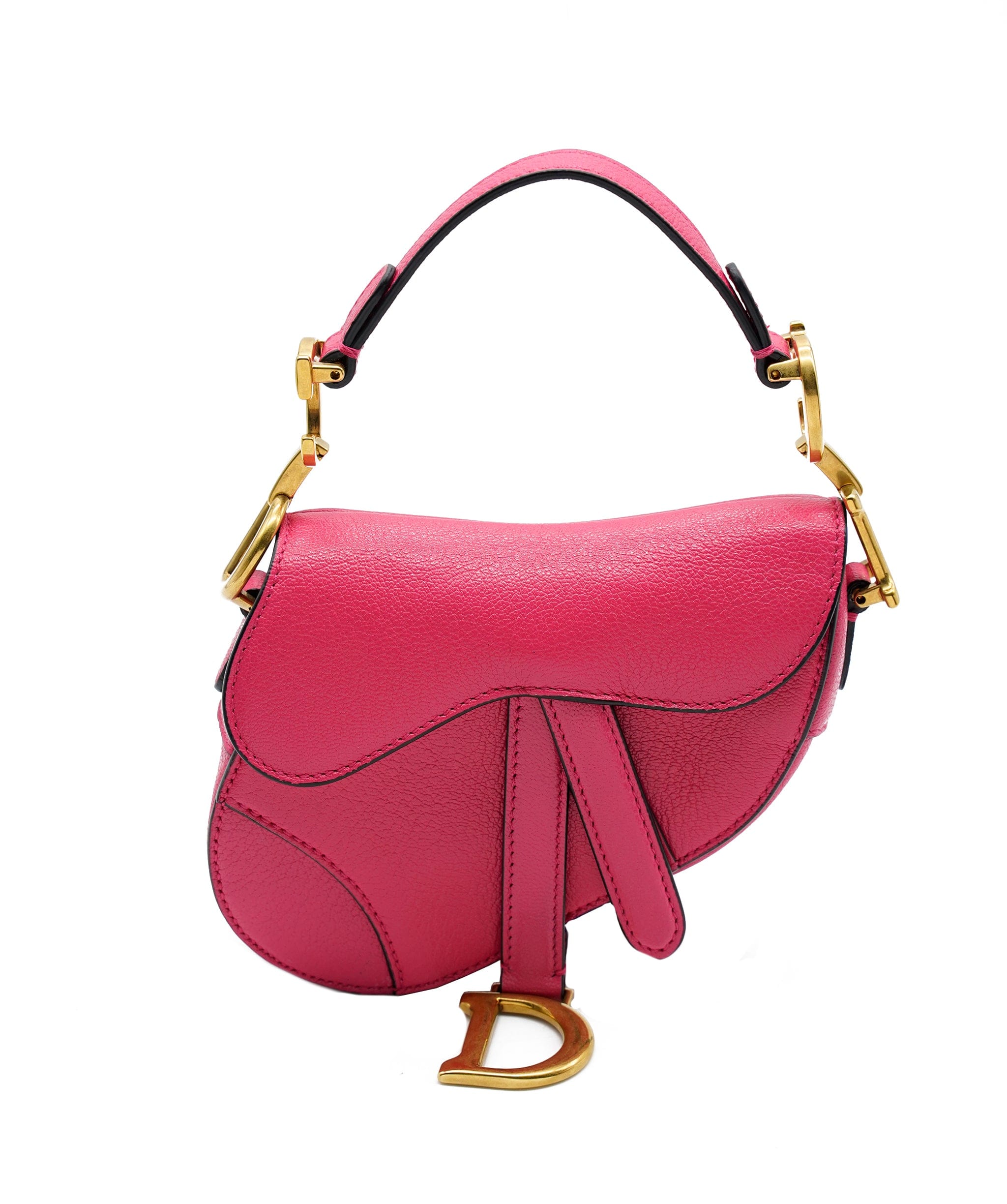 Dior Dior Hot Pink Mini Saddle - AJC0203