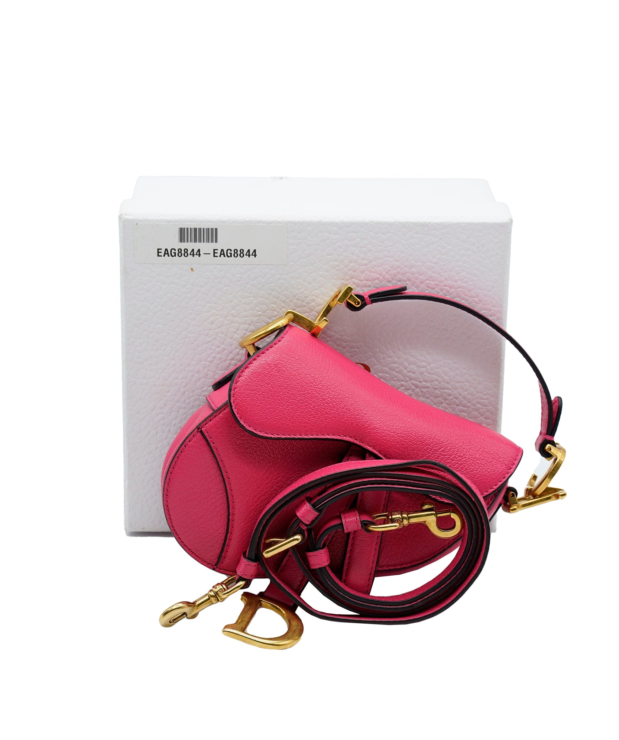 Dior Dior Hot Pink Mini Saddle - AJC0203