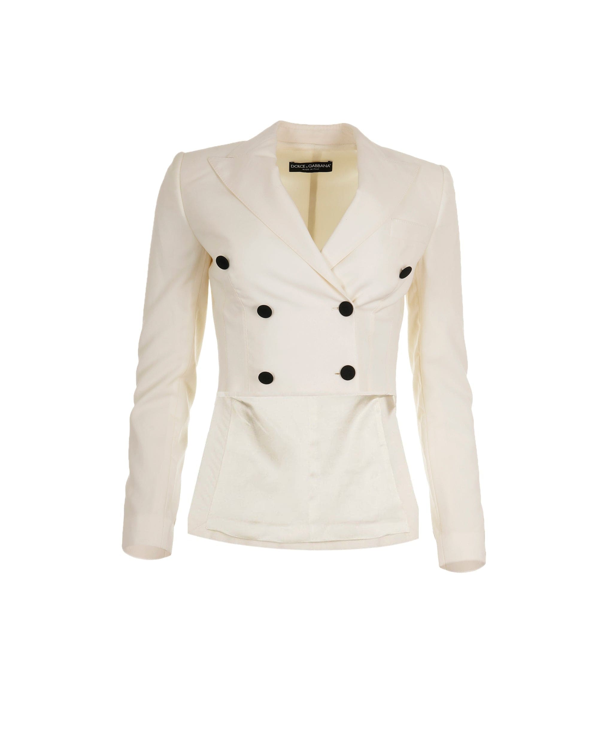 Dolce & Gabbana D&G white blazer IT38 AVC1333