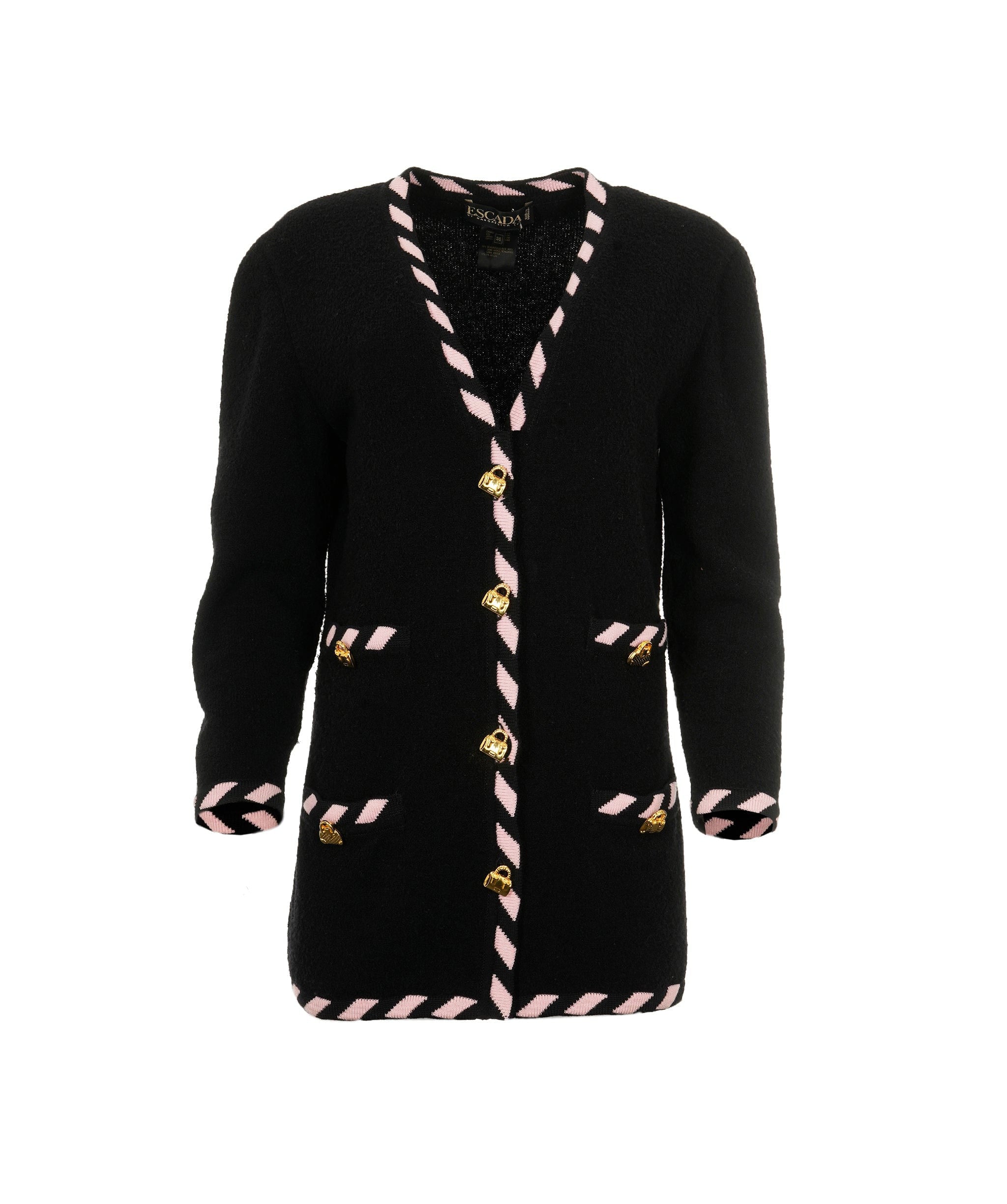 Escada Escada black and pink cardigan  AVL1104