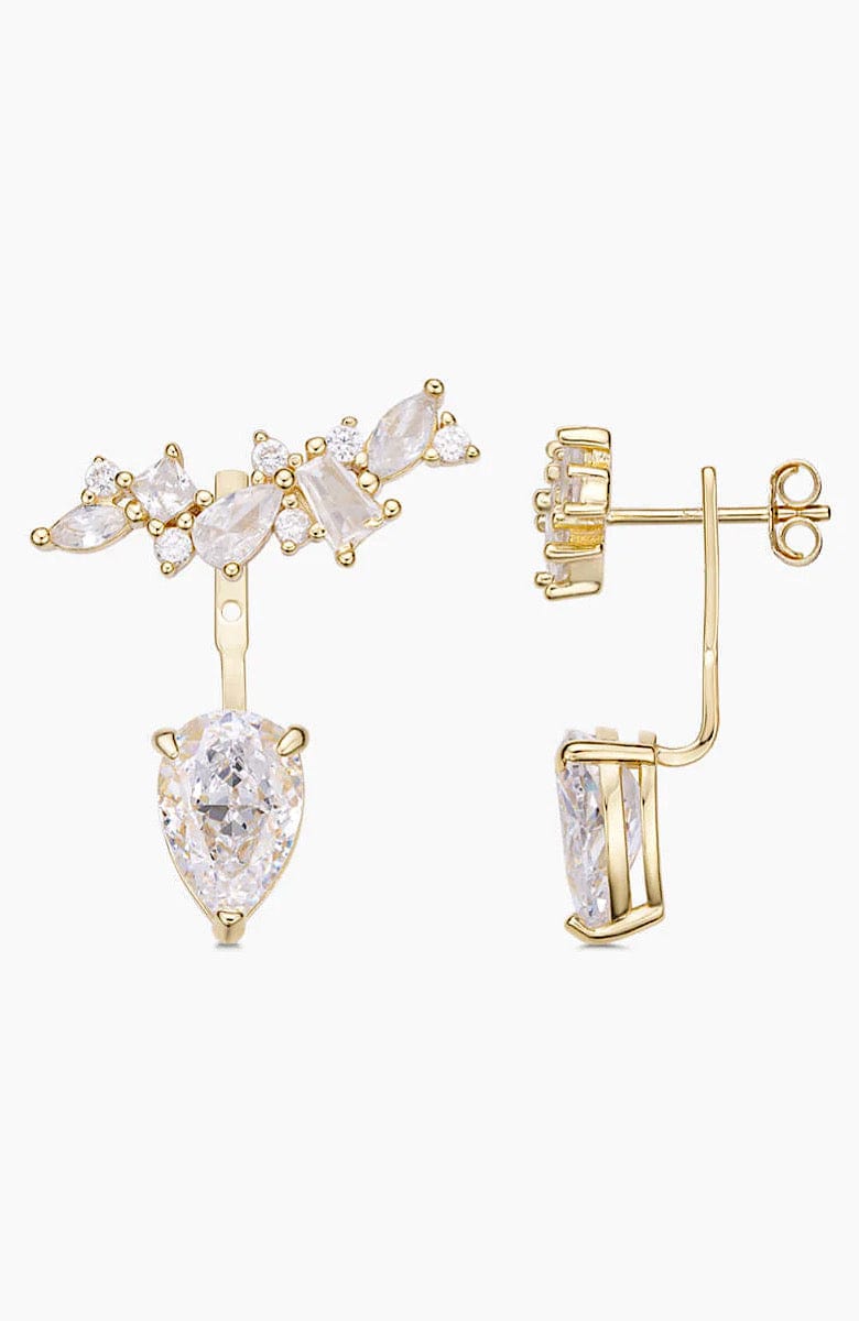 ESSENTIALS5IVE AUREA JACKET EARRINGS (الأقراط)