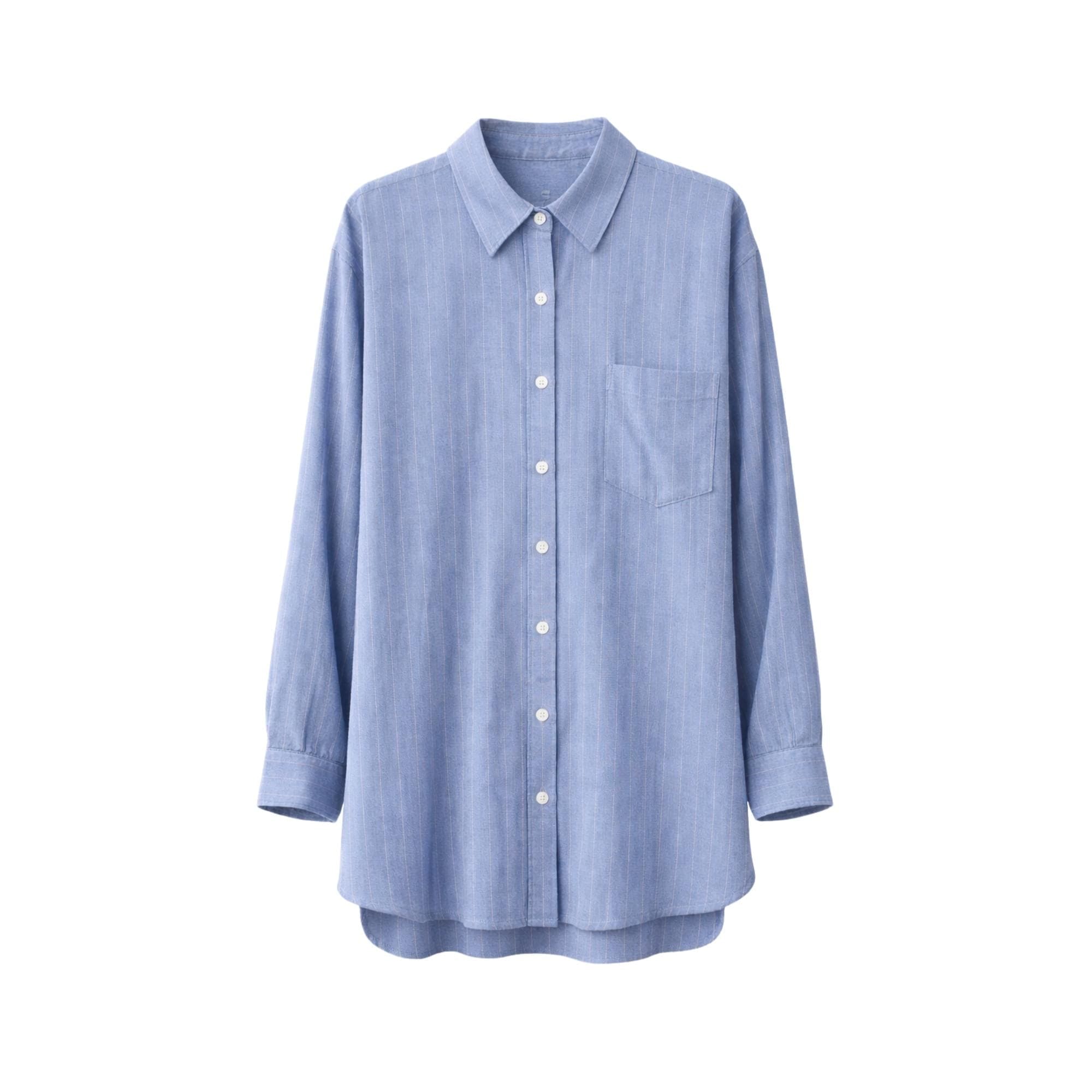 ESSENTIALS5IVE LOOSE FIT STRIPED 2PC SET  زوج (SHIRT & PANTS قميص وبنطلون) “JANE LEE"