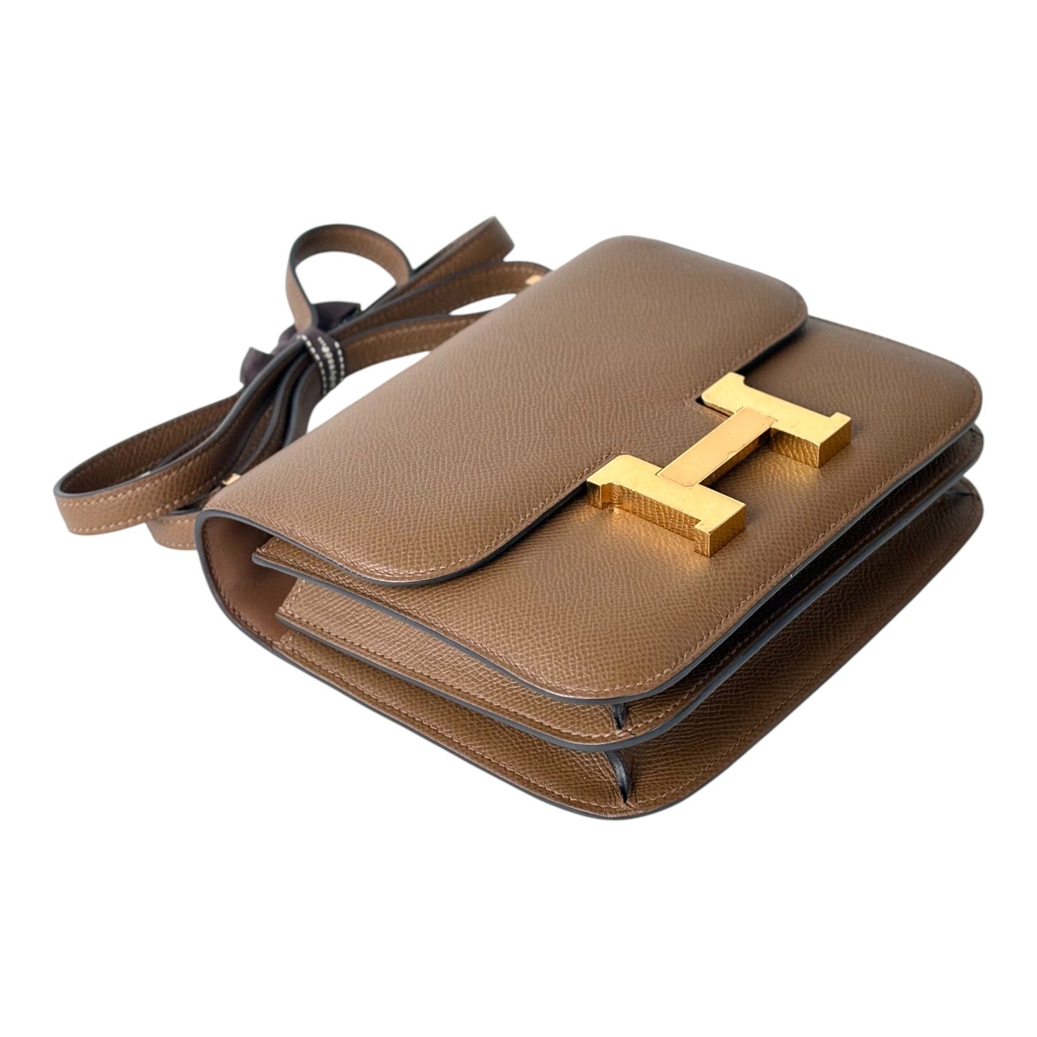 Hermes Constance Mini Bag in Epsom Alezan