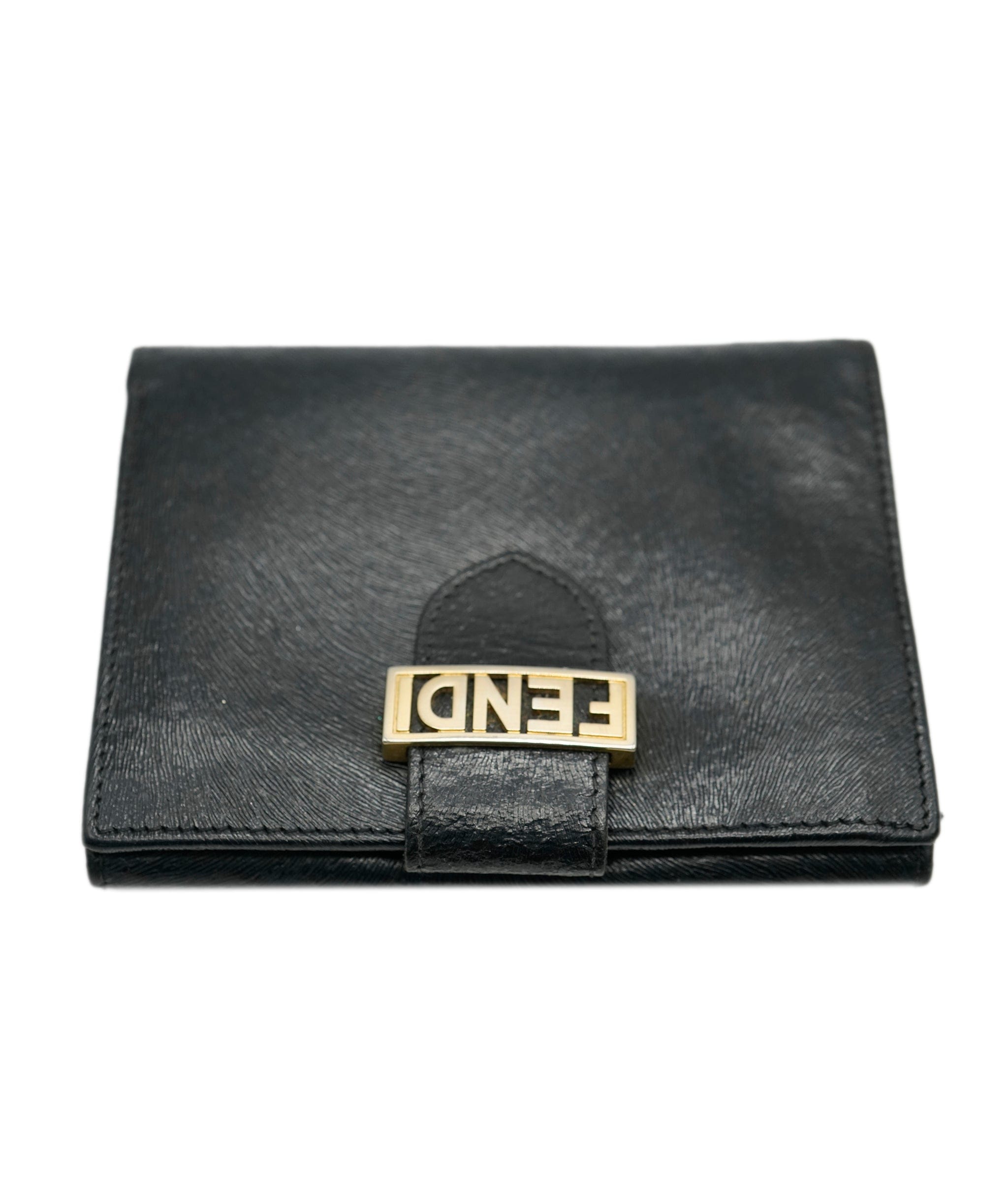 Fendi Fendi Black Compact Wallet ALC1059