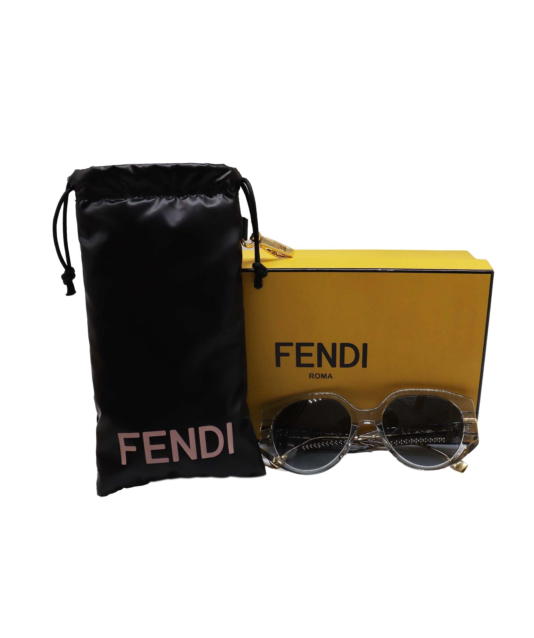 Fendi Fendi Clear Logo Sunglasses BNIB DXBS1069