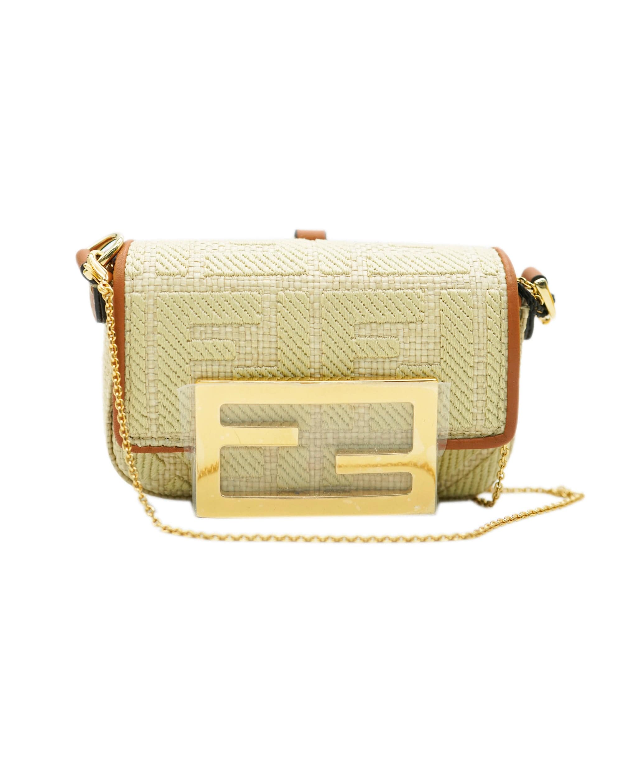 Fendi Fendi Micro Canvas FF Baguette BNIB ALL0806