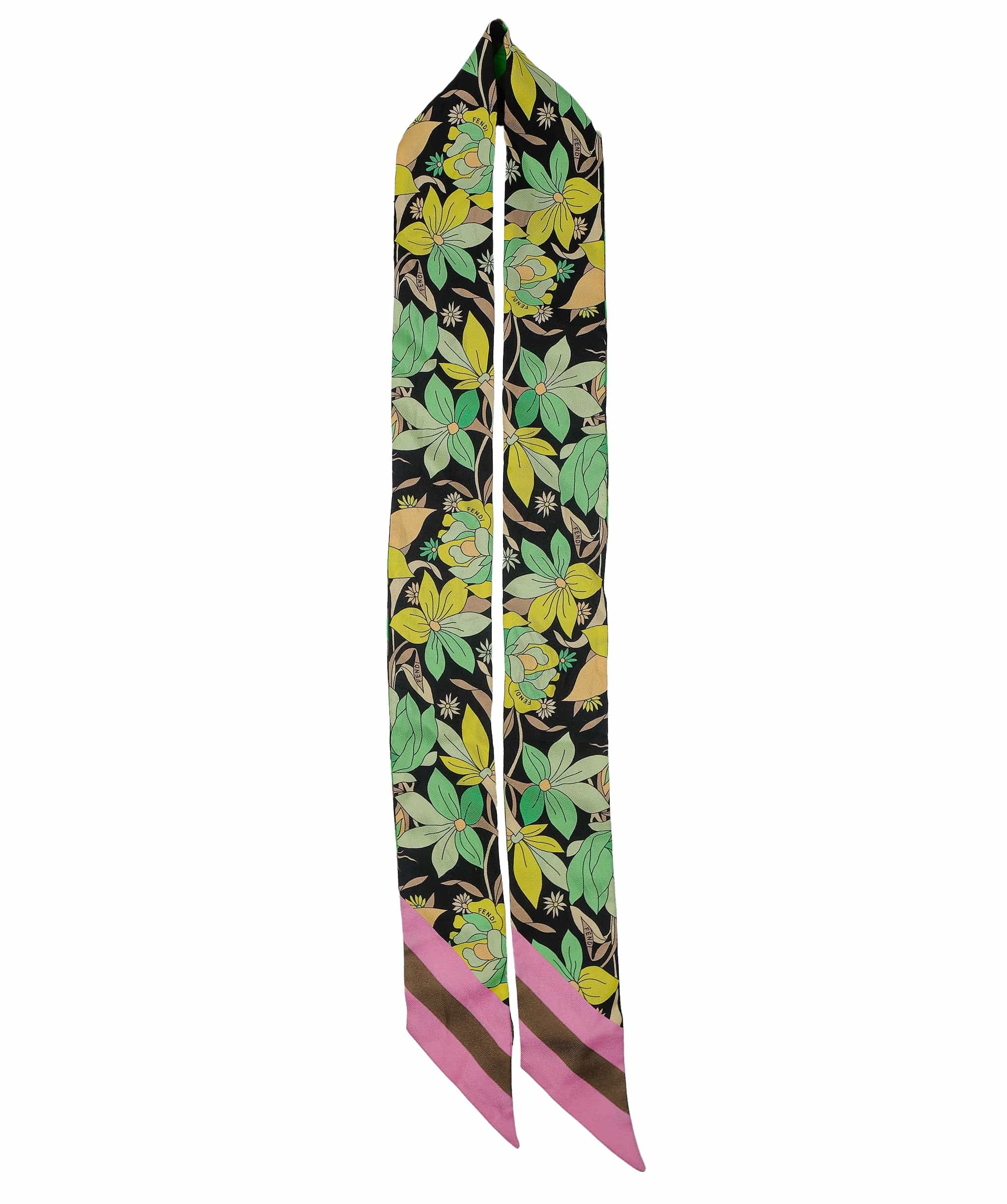 Fendi Fendi Twilly Green Pink Printed RJC3262